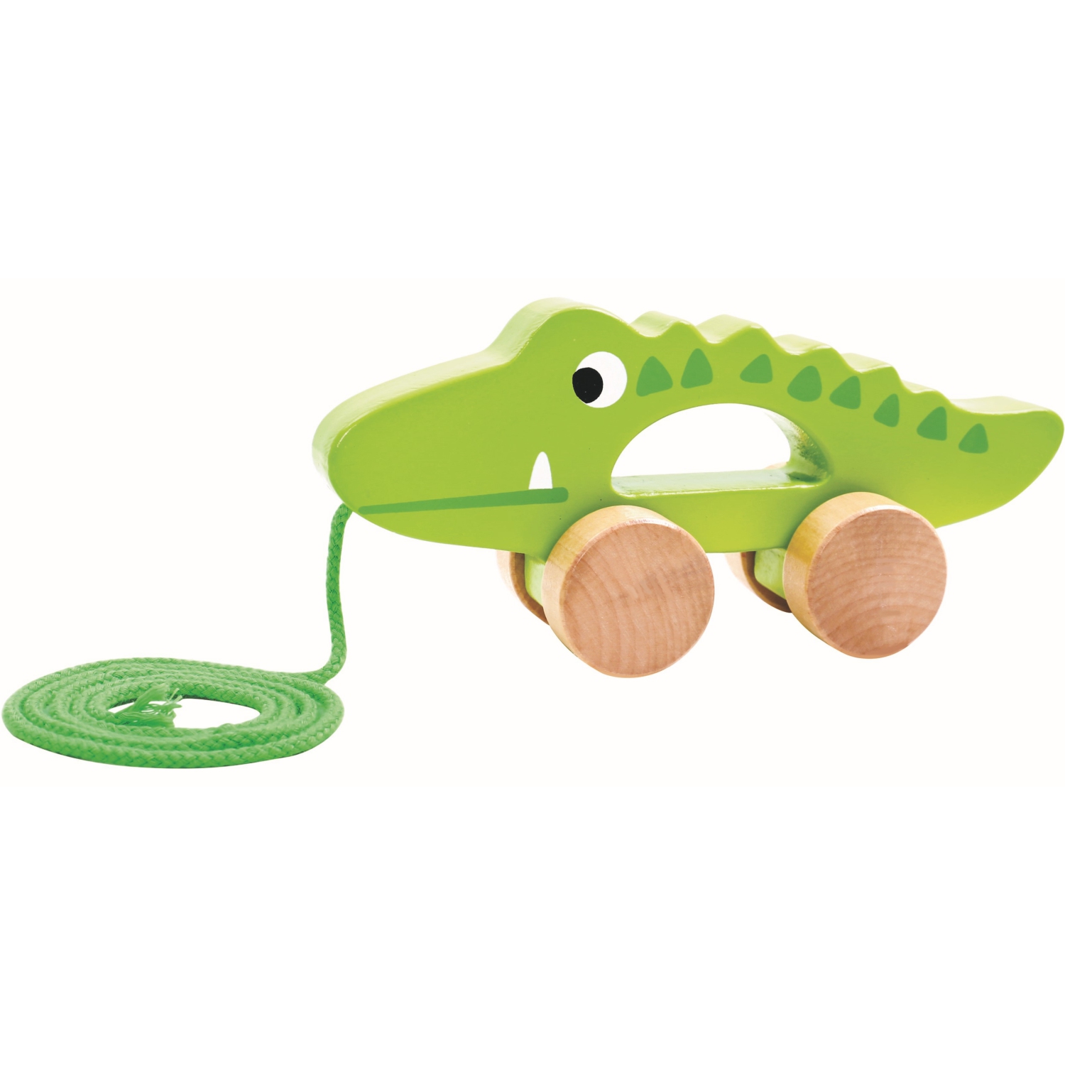 TOOKYLAND Jouet à Tirer en Bois - Crocodile, 18 Mois et +