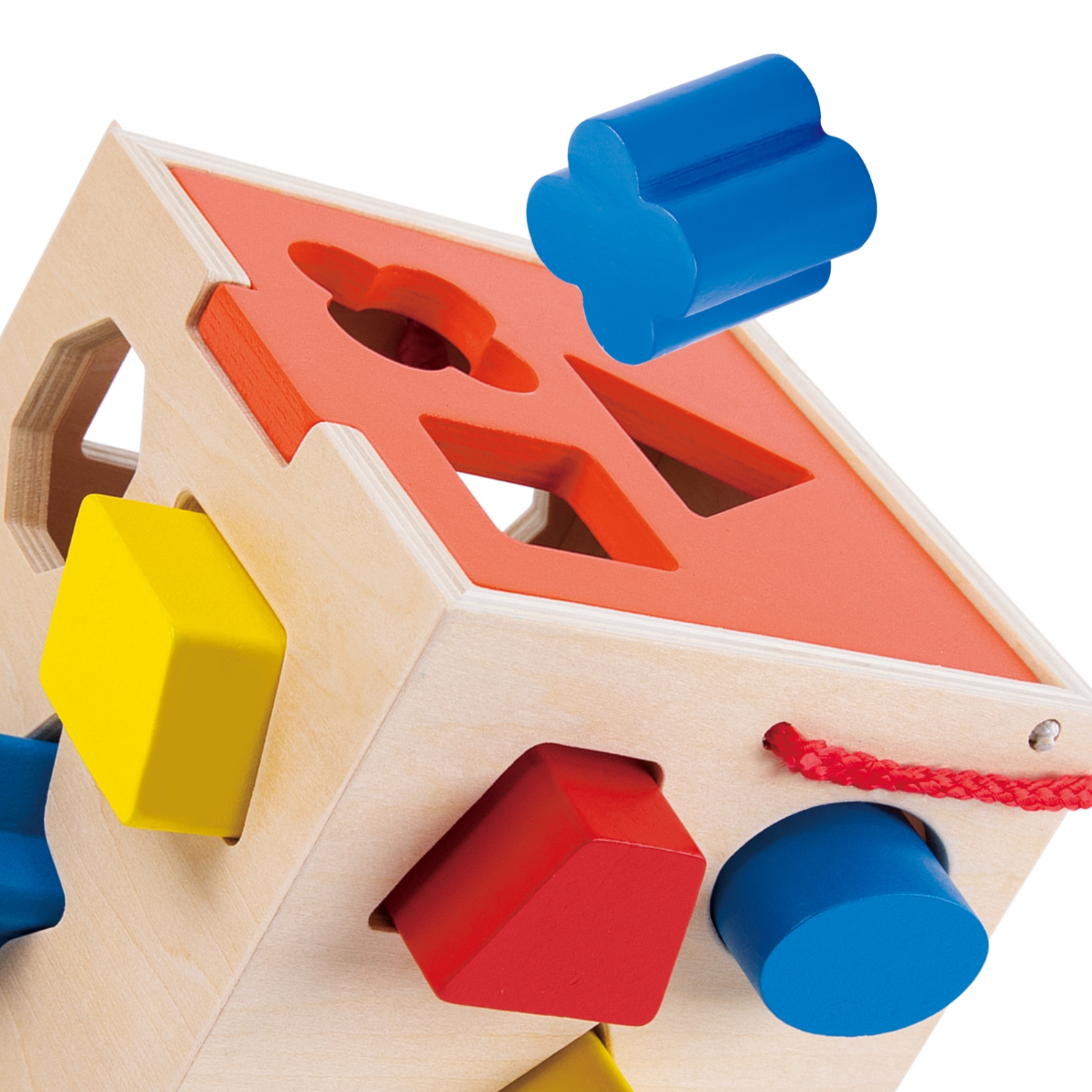TOOKYLAND Cube Trieur de Formes en Bois - 13pcs - Boîte de Tri Jouet Éducatif, 12m+