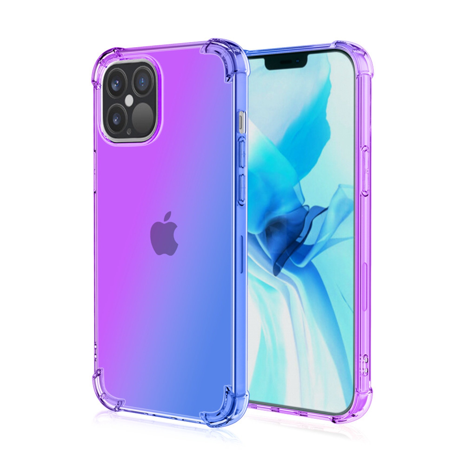For Apple iPhone 11 Rainbow Clear Case Heavy Duty Soft Slim Phone Back Cover