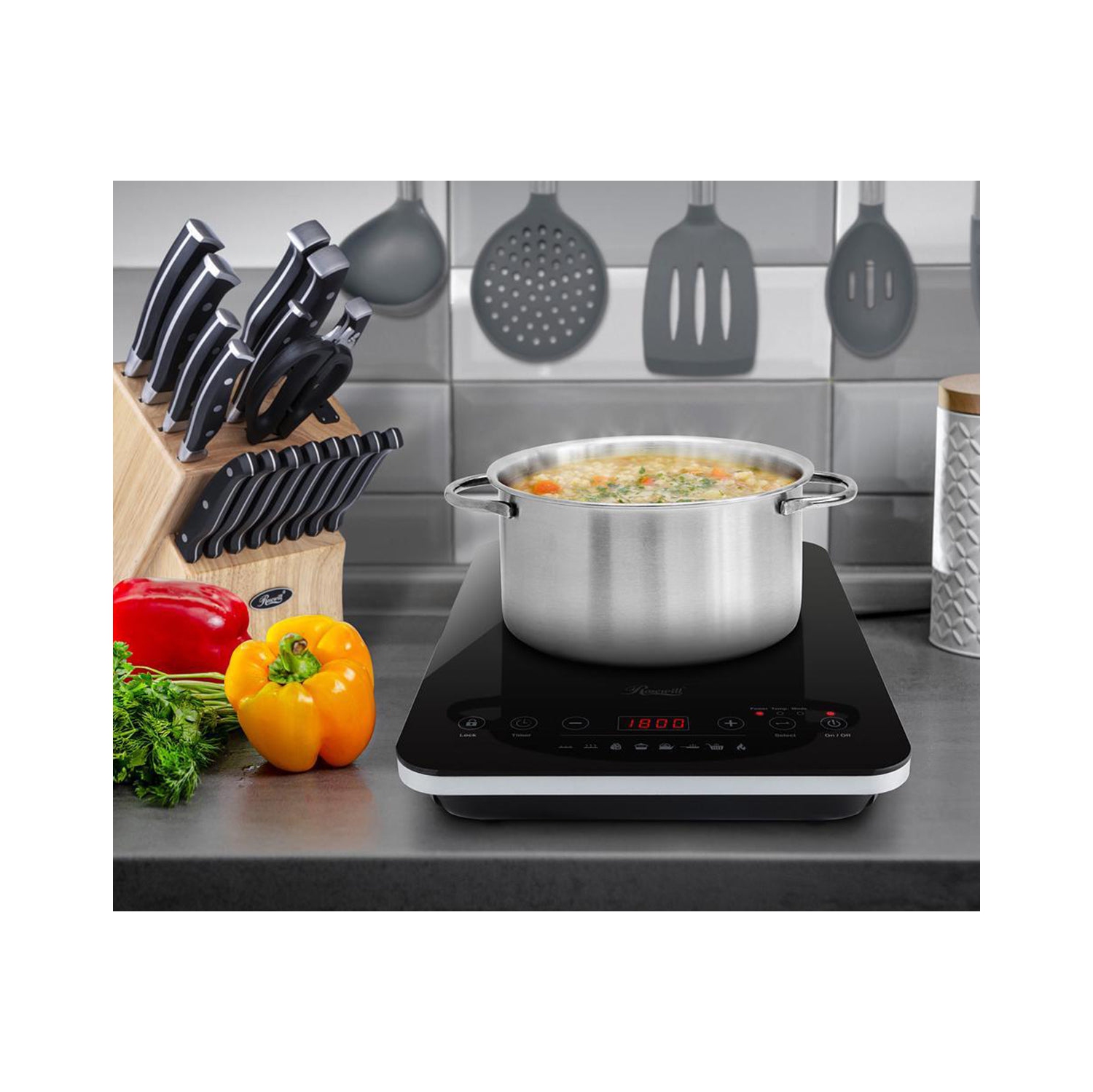 Cuisinière à induction Rosewill RHAI-21001 1800W