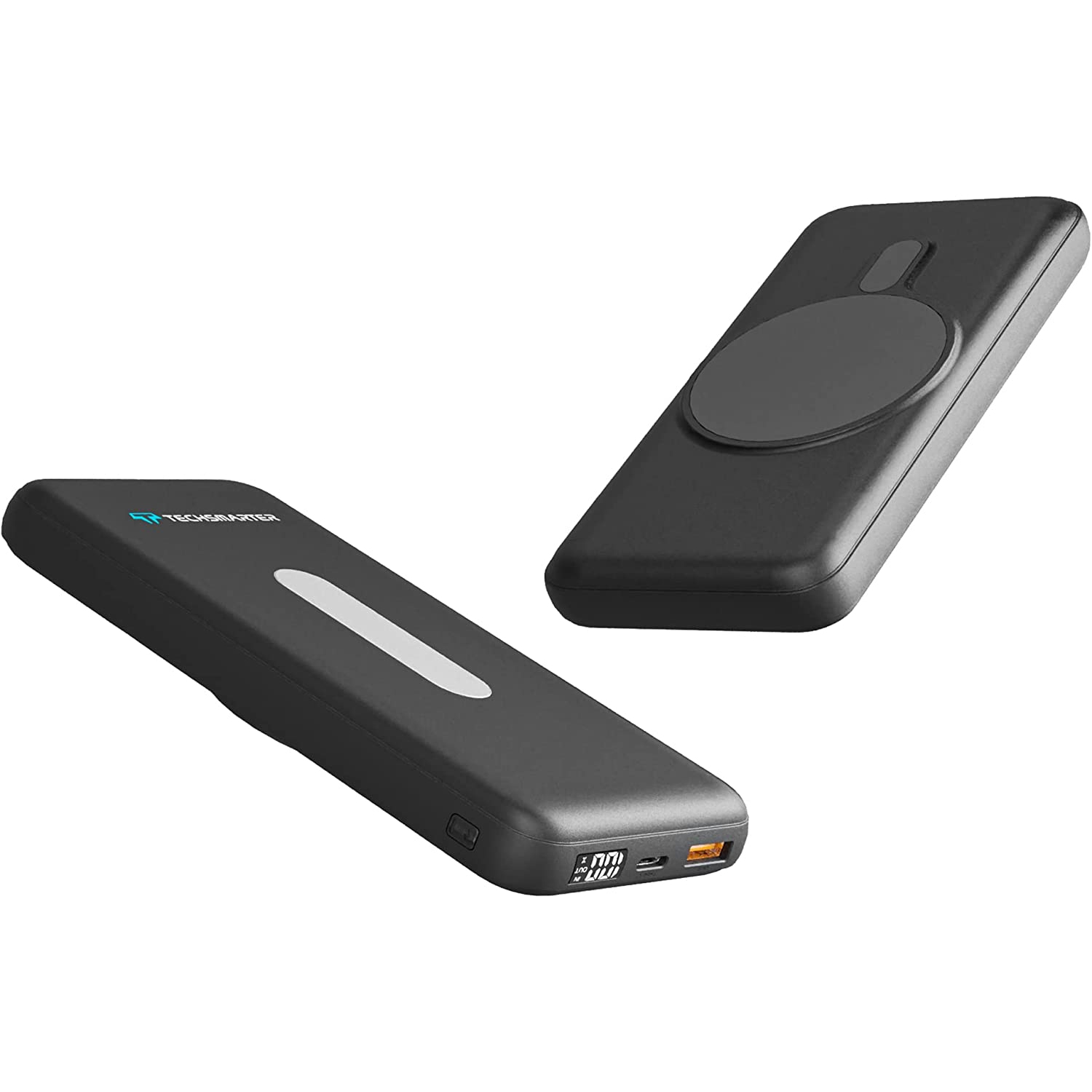 Techsmarter 20000mAh 20W USB-C PD Magnetic Wireless Power Bank/Charger for iPhone 12, 13, 14