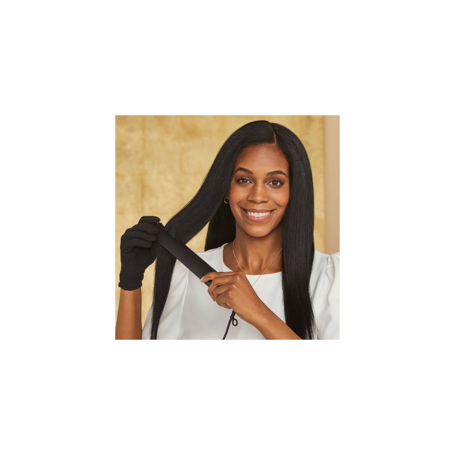 Hot Tools Ionic Black Gold Evolve Flat Iron 1in