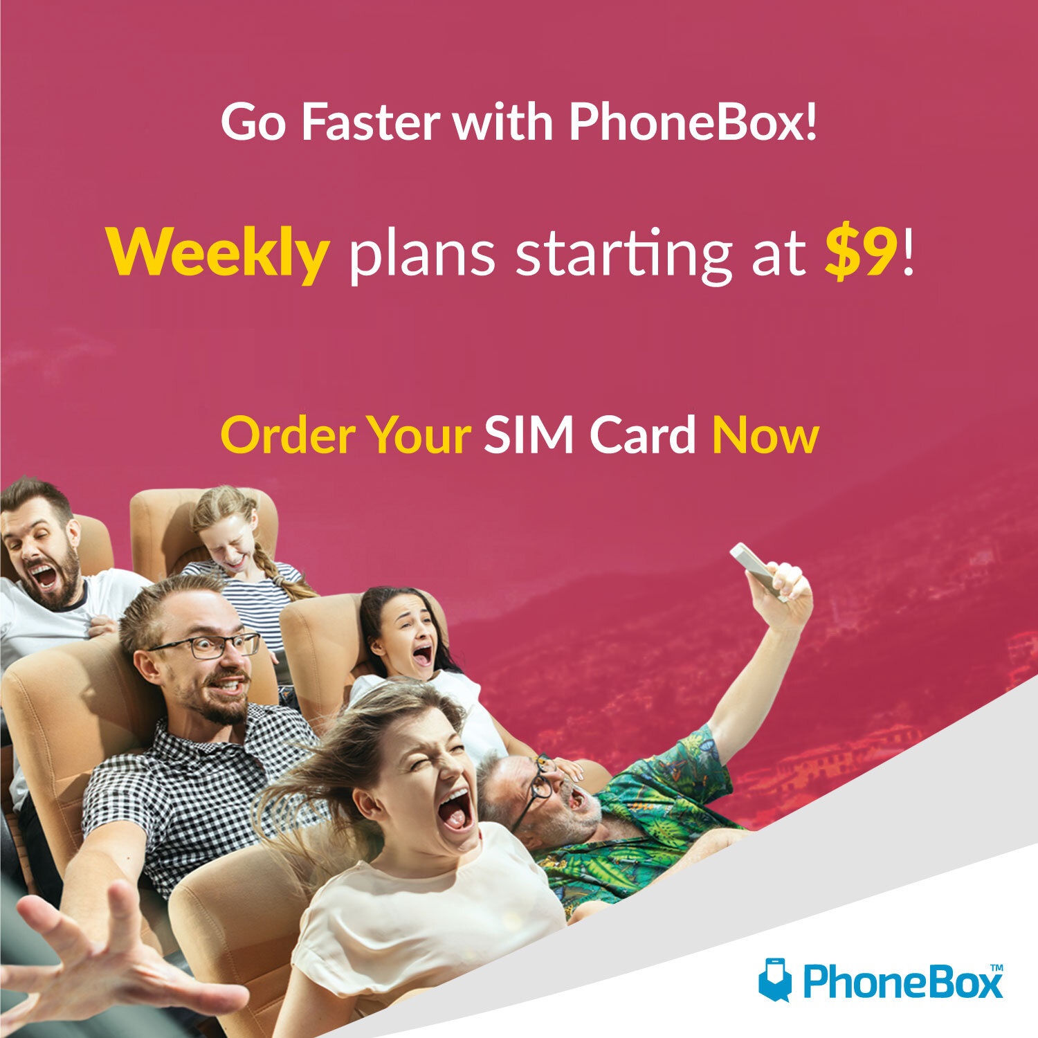 PhoneBox Canada Weekly Prepaid SIM Card | Choose one of The 7 Days Plan! 5G Data! No overage fees! Travel SIM Card