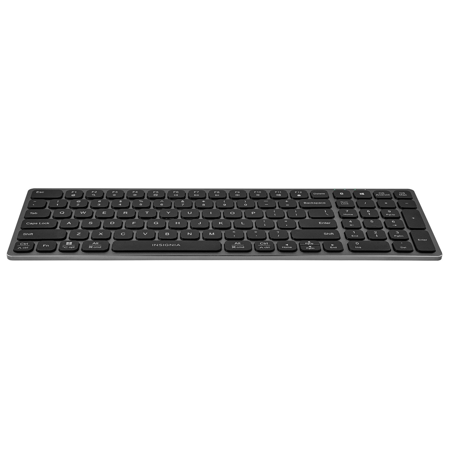 Clavier Bluetooth sans fil mince d'Insignia - Gris - Exclusivité de Best Buy