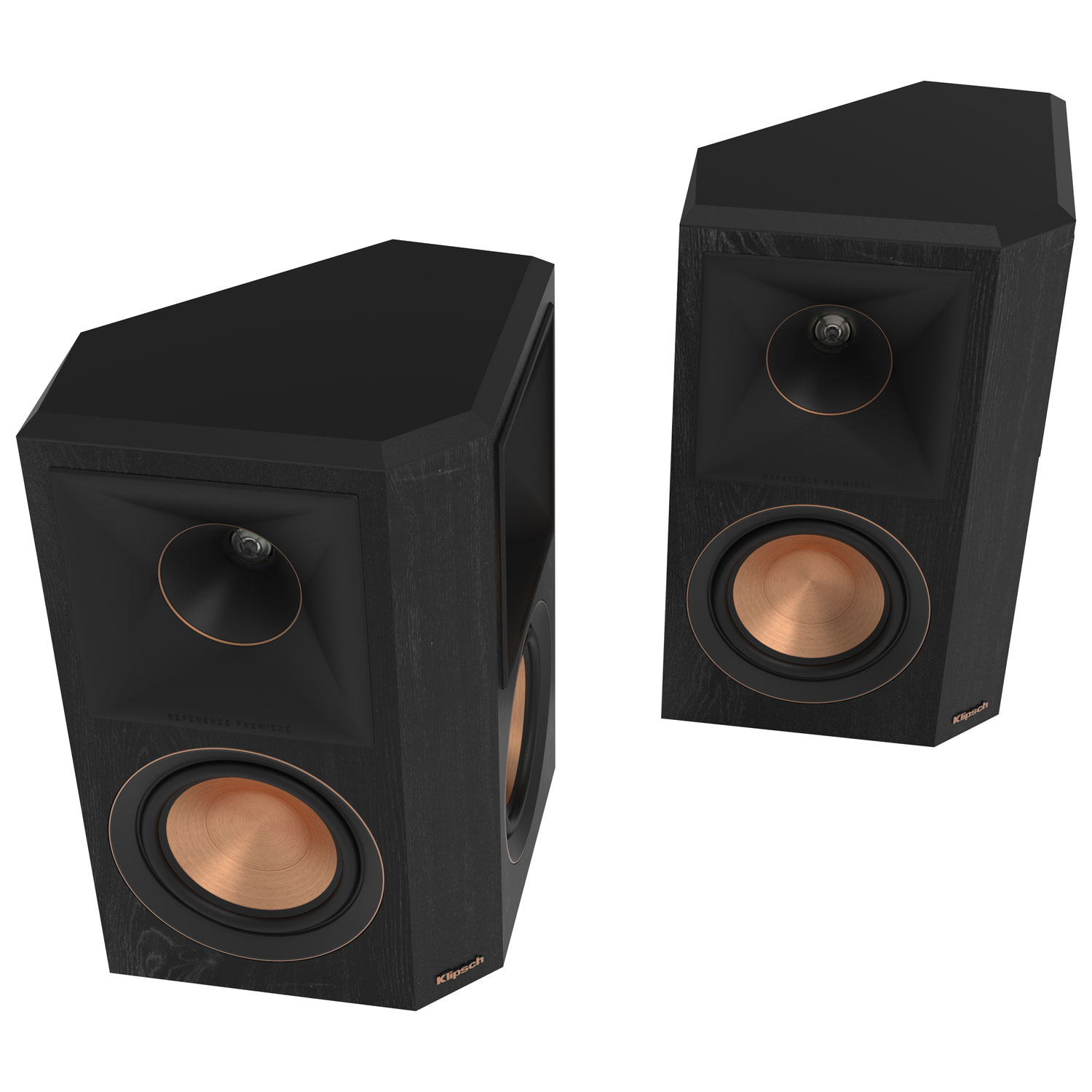 Haut-parleur d'étagère de 100 W Reference Premiere II RP-502S de Klipsch - Paire - Noir