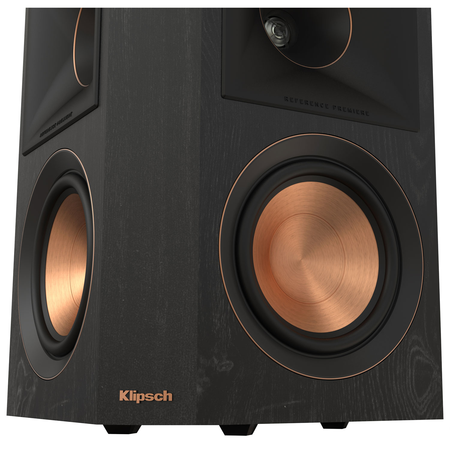 Haut-parleur d'étagère de 100 W Reference Premiere II RP-502S de Klipsch - Paire - Noir