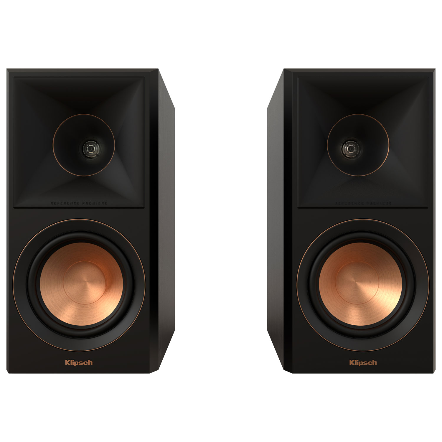 Haut-parleur d'étagère de 75 W Reference Premiere II RP-500M de Klipsch - Paire - Noir