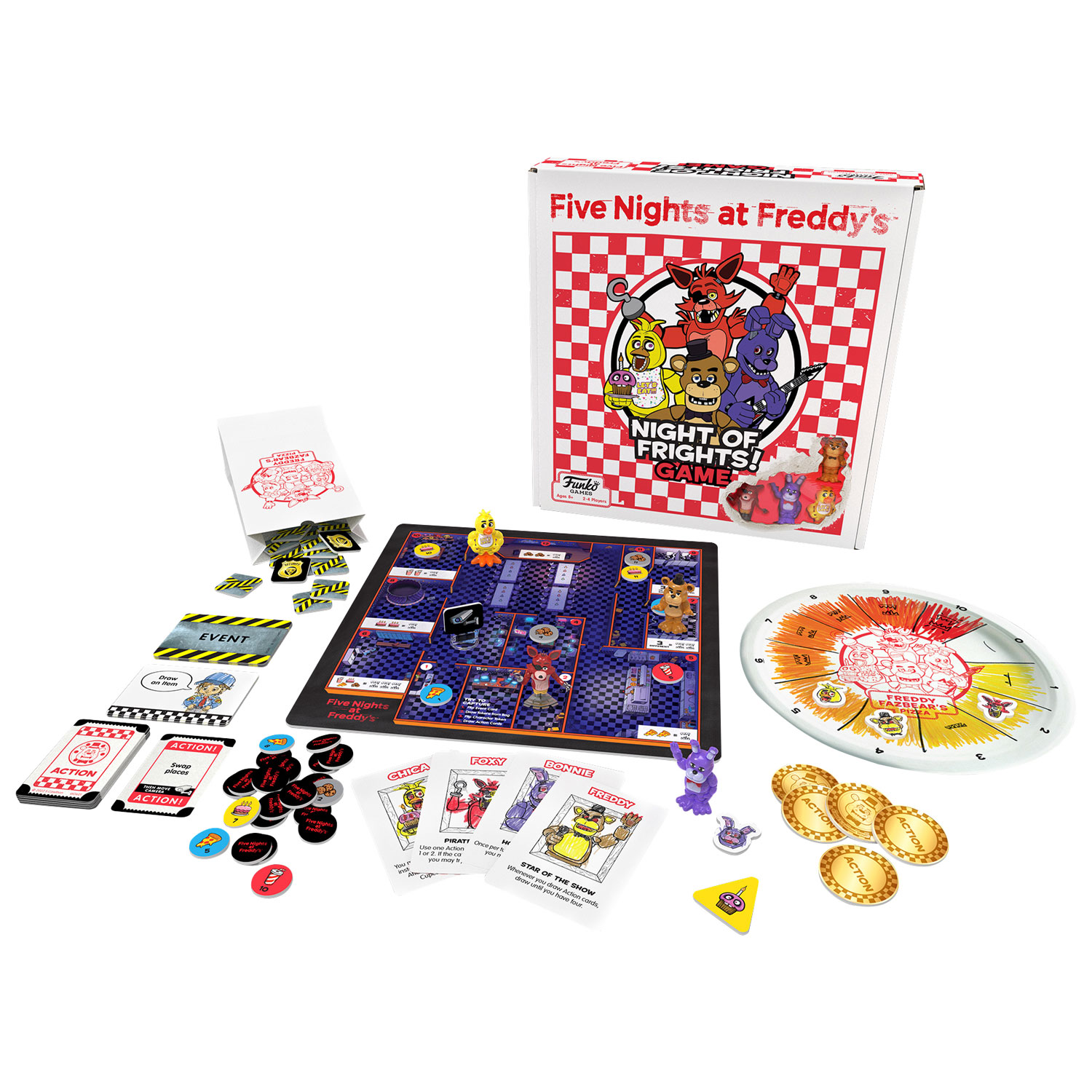 Funko Five Nights At Freddy's - Night of Frights Board Game