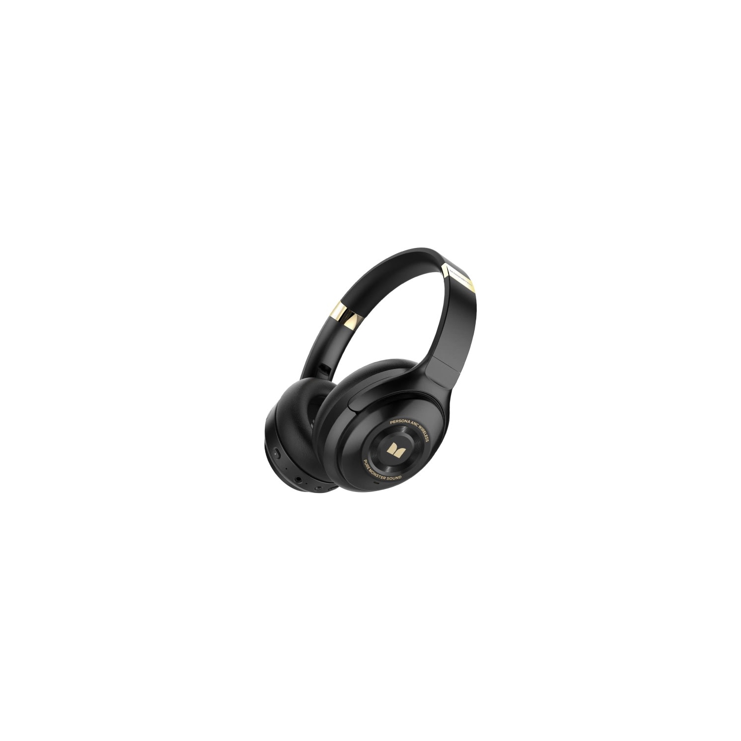 Casque d’écoute sans fil Bluetooth à suppression du bruit MH31902 de Monster – Noir