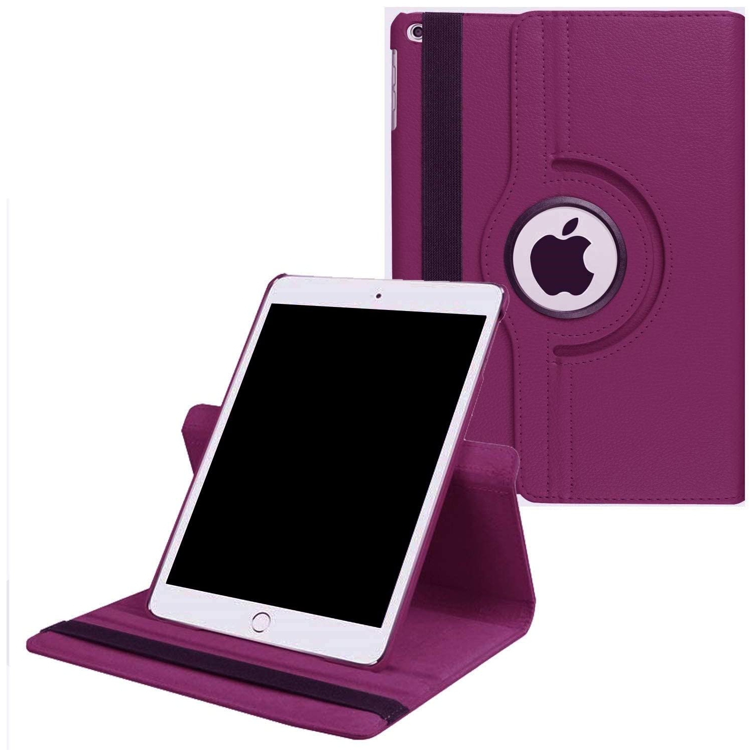 SupeRShield- Apple iPad Air 2 Case 2nd Generation 360 Degree Rotating Stand Shockproof Leather Folding Smart Air2 Cover
