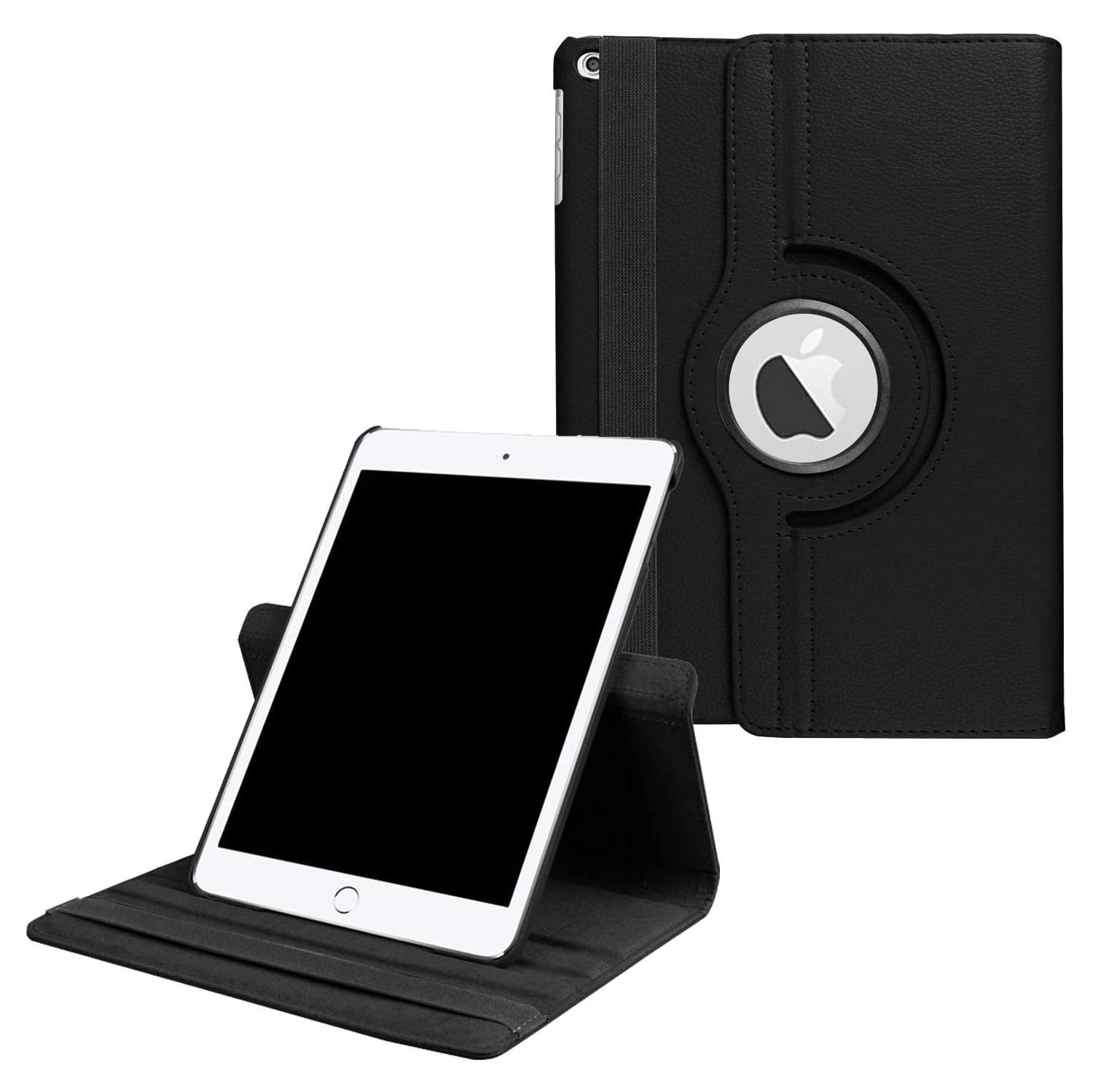 SupeRShield- Apple iPad Air 2 Case 2nd Generation 360 Degree Rotating Stand Shockproof Leather Folding Smart Air2 Cover