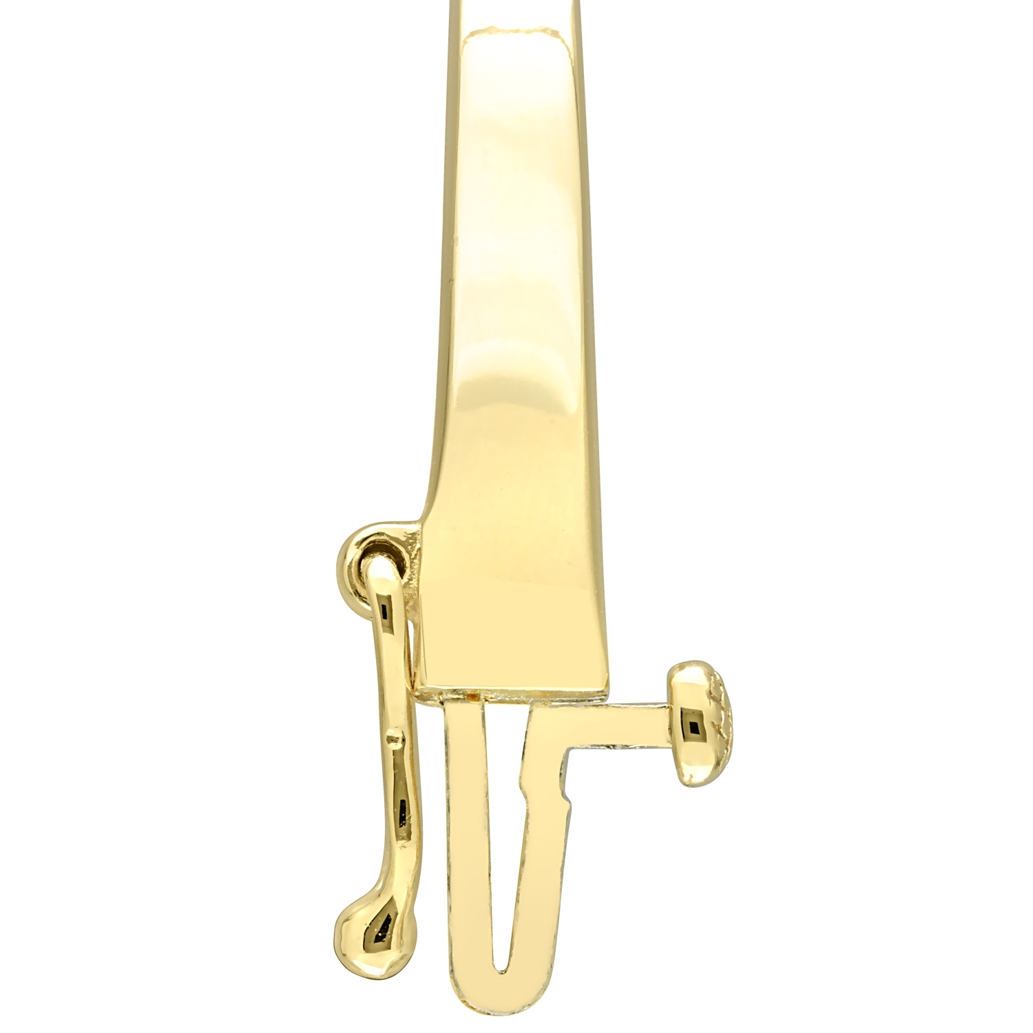 Amour 6 1/3 CT TGW Aquamarine Bangle Argent Jaune