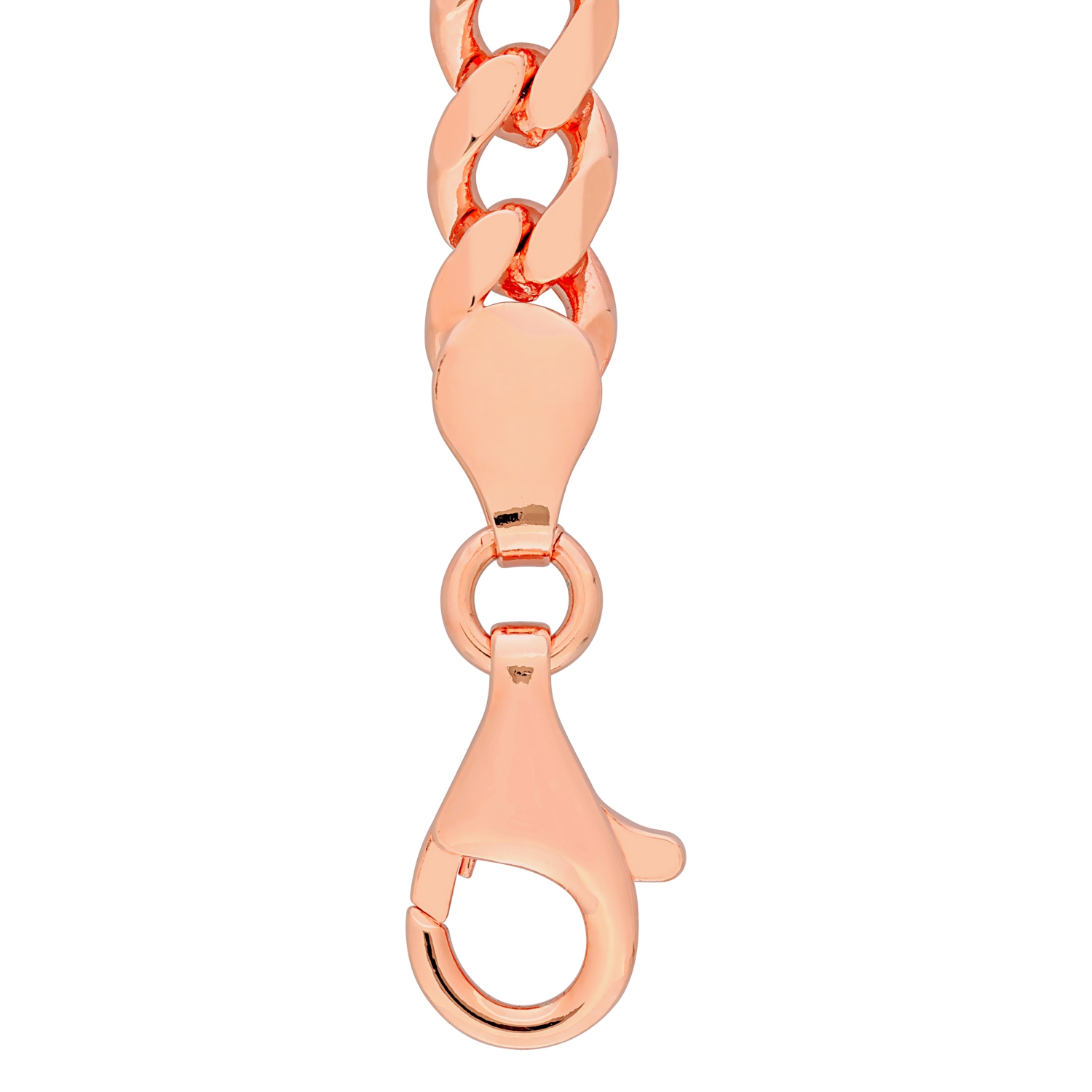 Amour 1 1/5 CT TGW Opal Link Bracelet Pink Silver