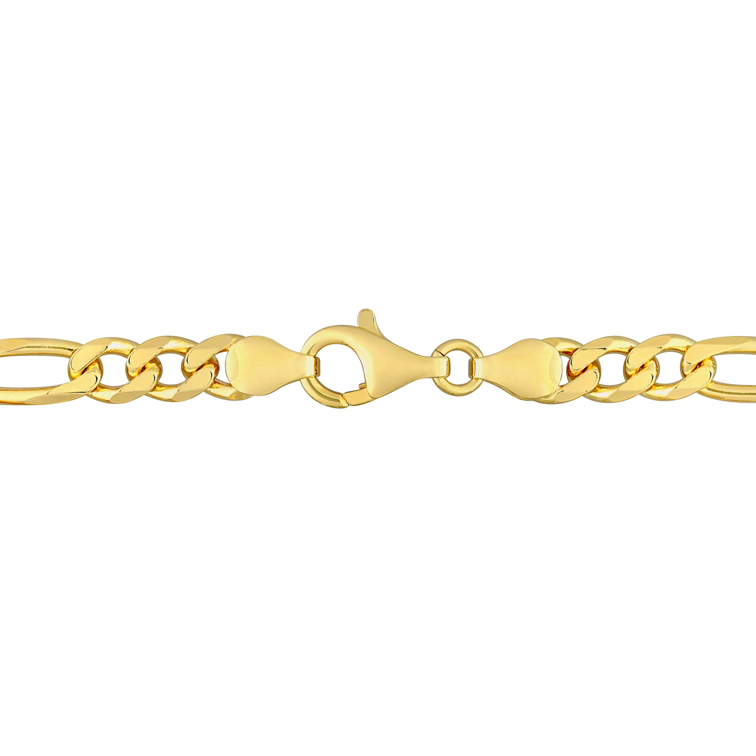 Amour 2 4/5 CT TGW Peridot Bracelet à maillons en argent jaune