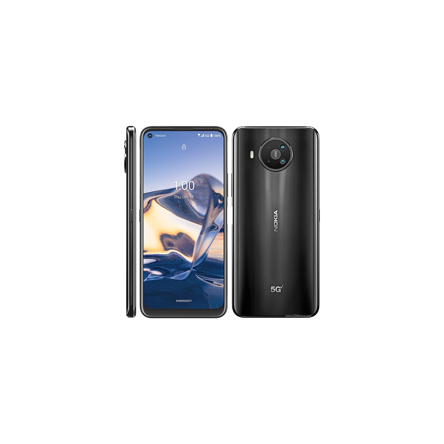 Refurbished (Good) - Nokia 8 V 5G UW 64GB Meteor Gray Unlocked