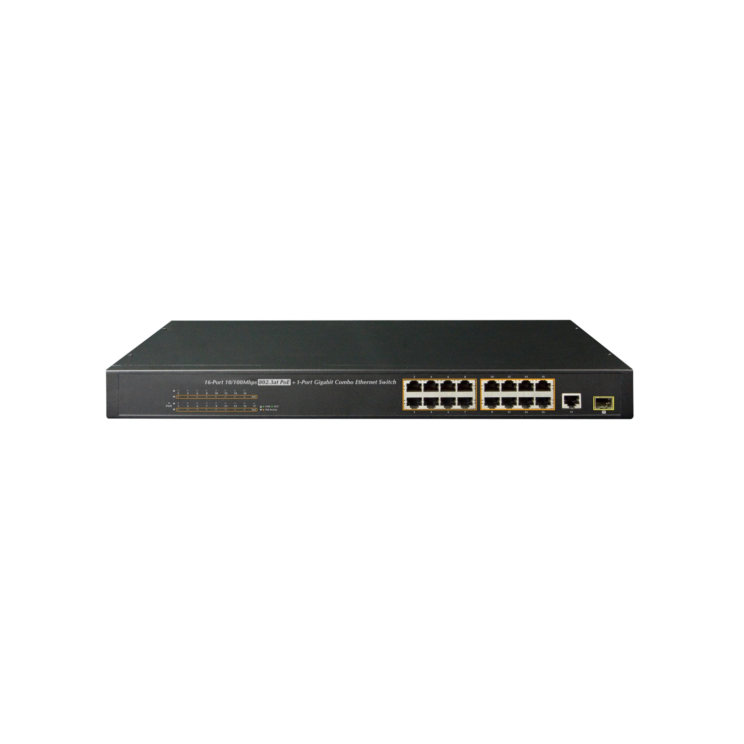 Lorex 16-Port PoE+ Switch - Black