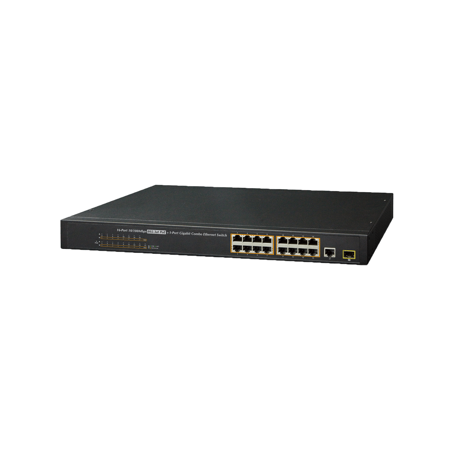 Lorex 16-Port PoE+ Switch - Black