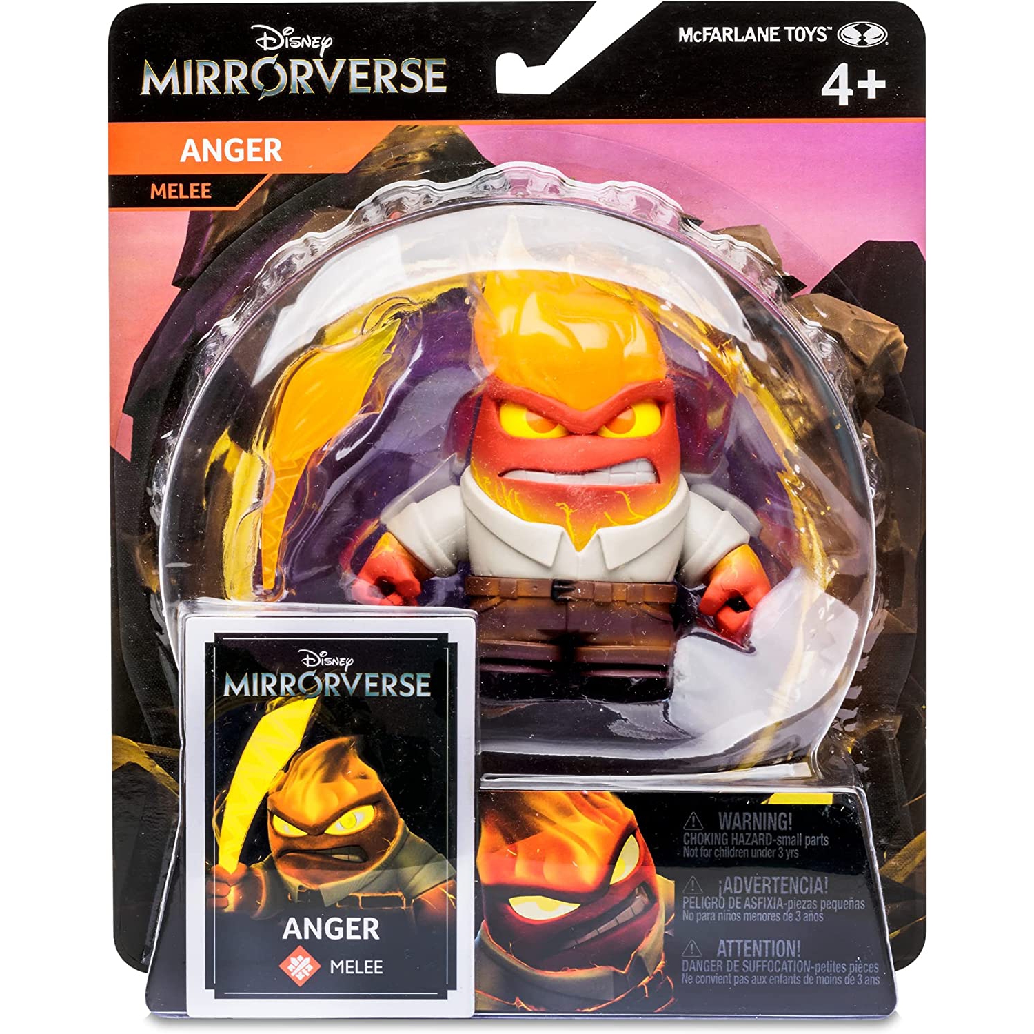 Disney Mirrorverse 5 po figurine articulée Basic Wave 3 - Anger
