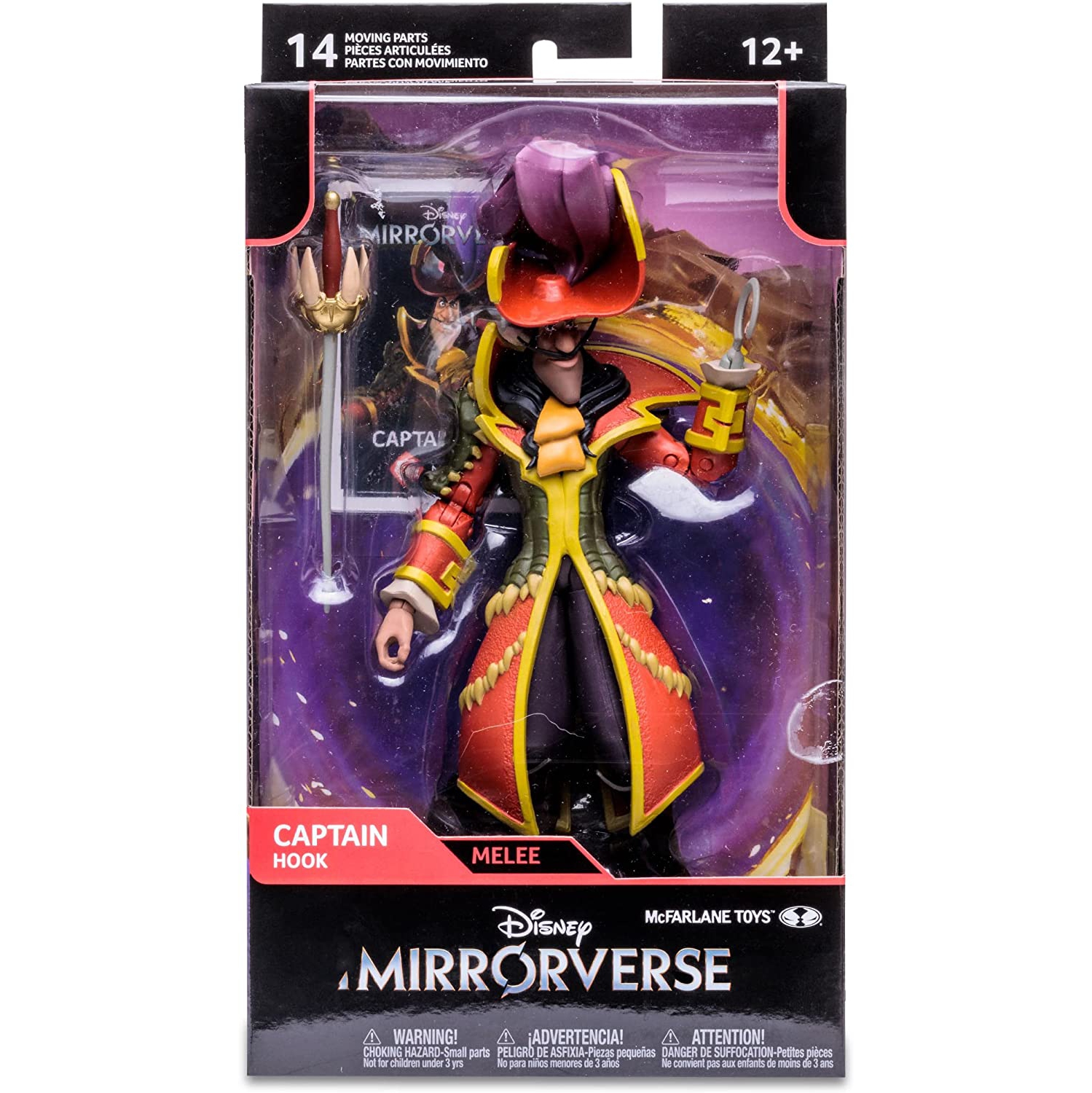 Disney Mirrorverse 7 Inch Action Figure Wave 3 - Captain Hook