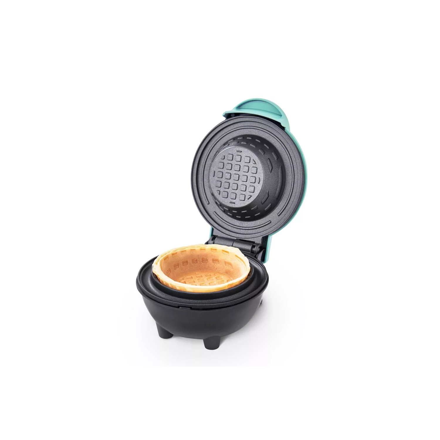 Dash Mini Waffle Bowl Maker - Aqua