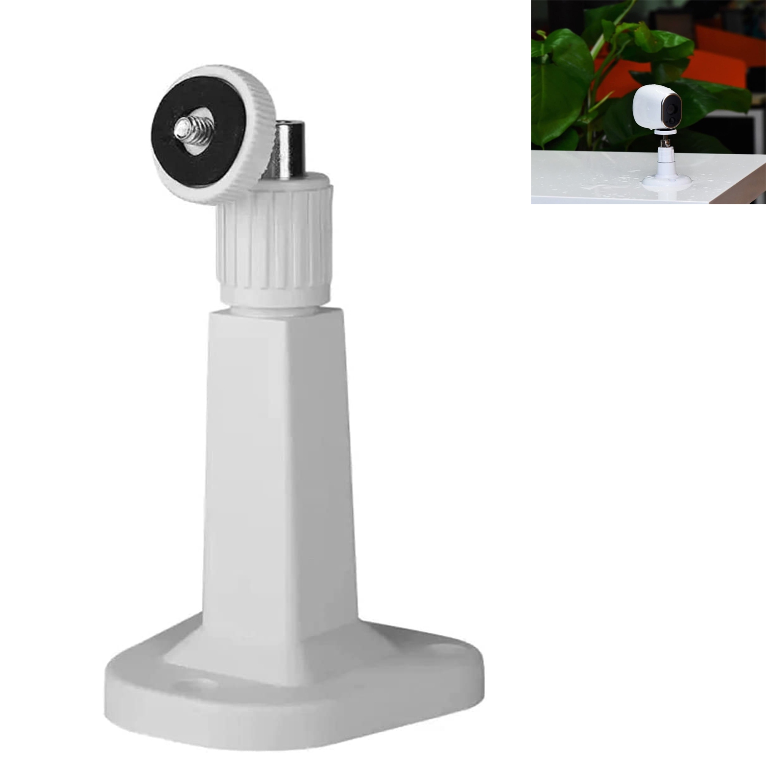 ISTAR 2PACK Security Camera Stand, Adjustable Surveillance Camera Mount Support Wall Ceiling