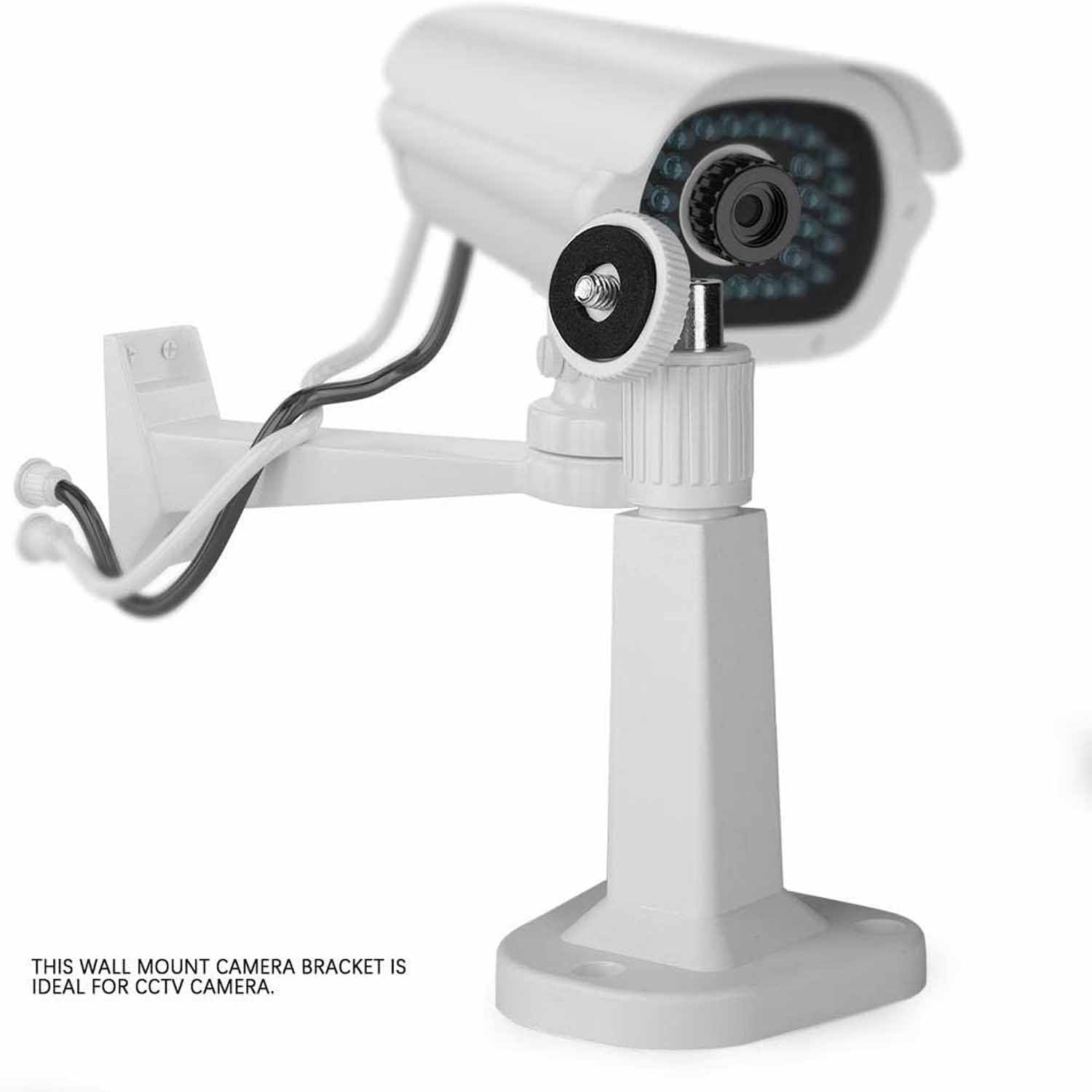 ISTAR 2PACK Security Camera Stand, Adjustable Surveillance Camera Mount Support Wall Ceiling