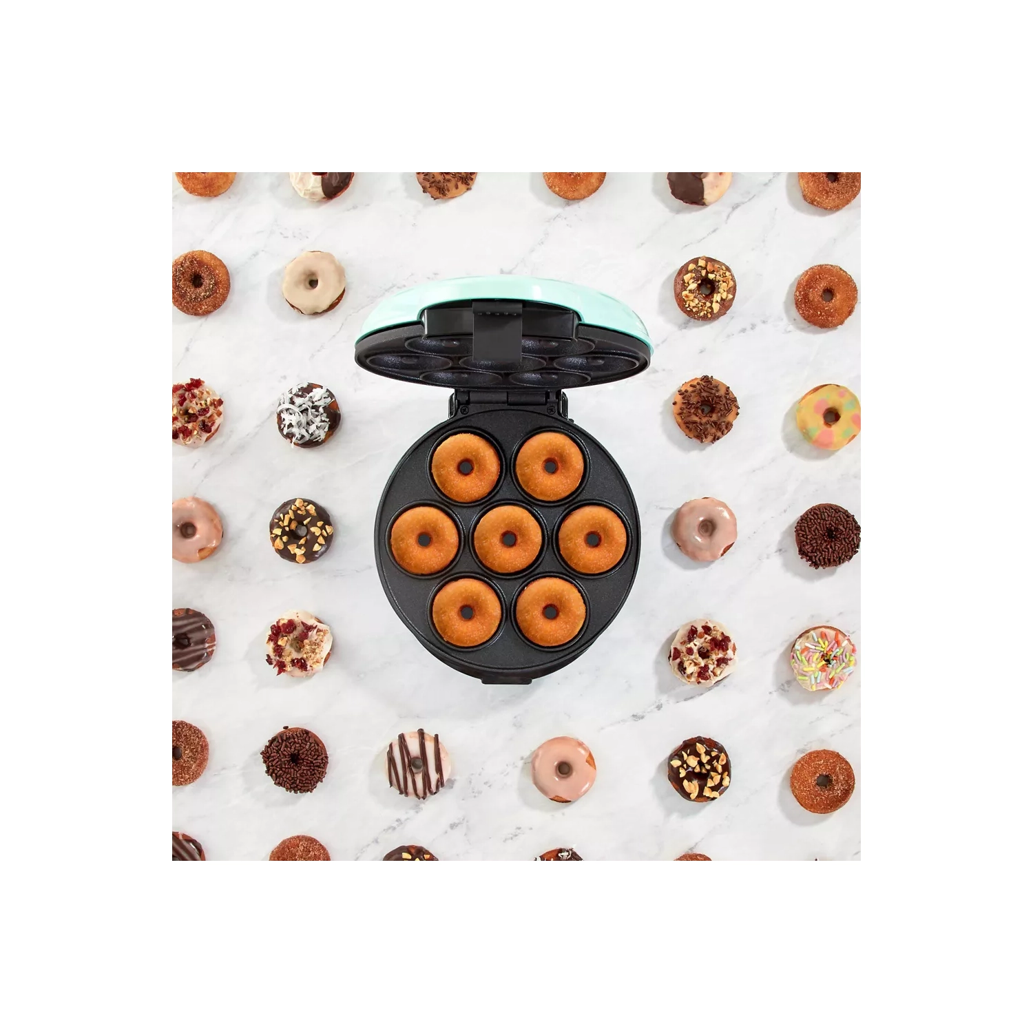 Dash Express Mini Donut Maker - Aqua