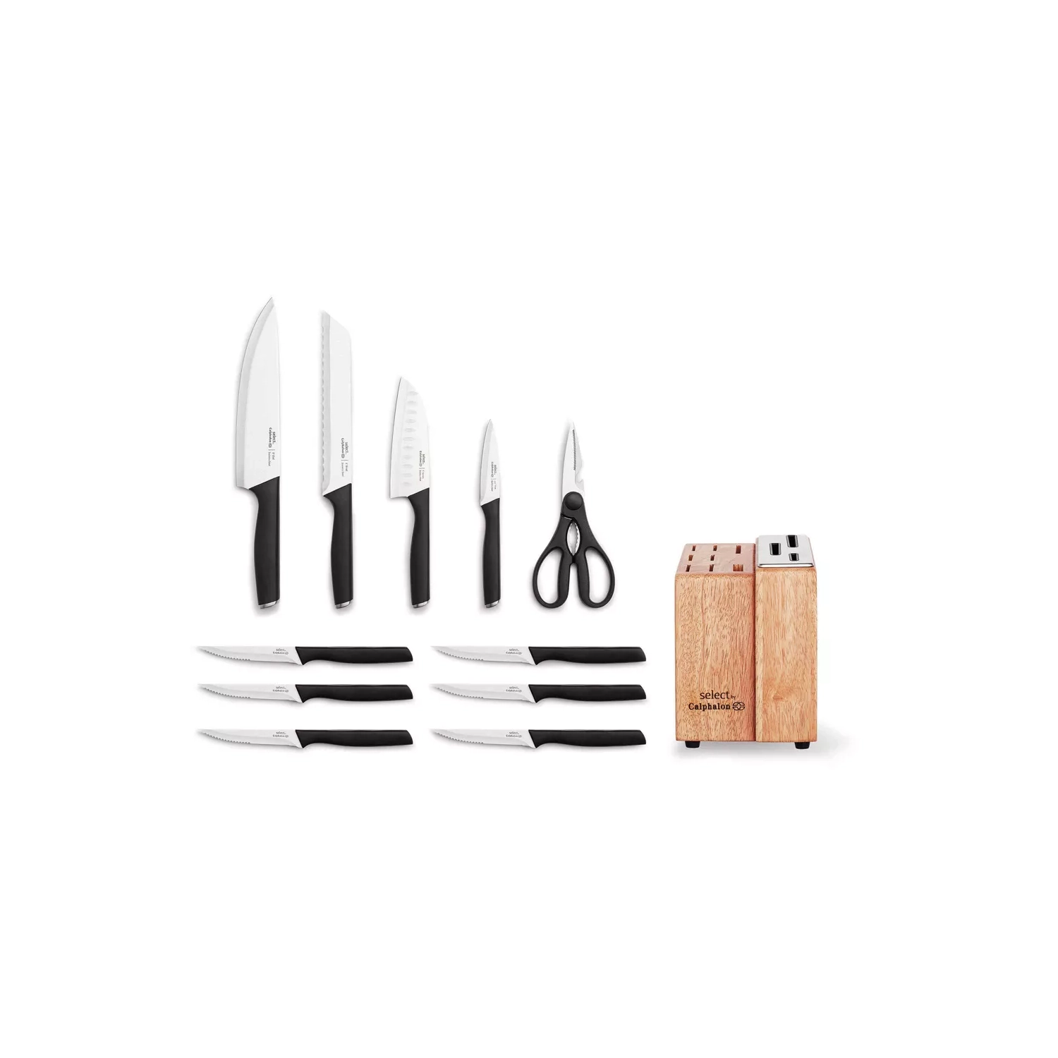 Select by Calphalon 12pc Anti-Microbial Self-Sharpening Cutlery Set - 82613349