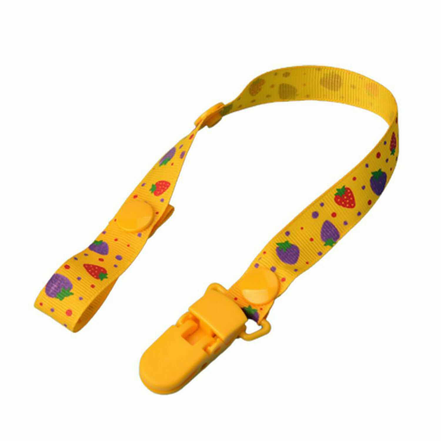 ISTAR Baby Pacifier Soother Chain Holder Straps Teething Clips Adjustable For Babies