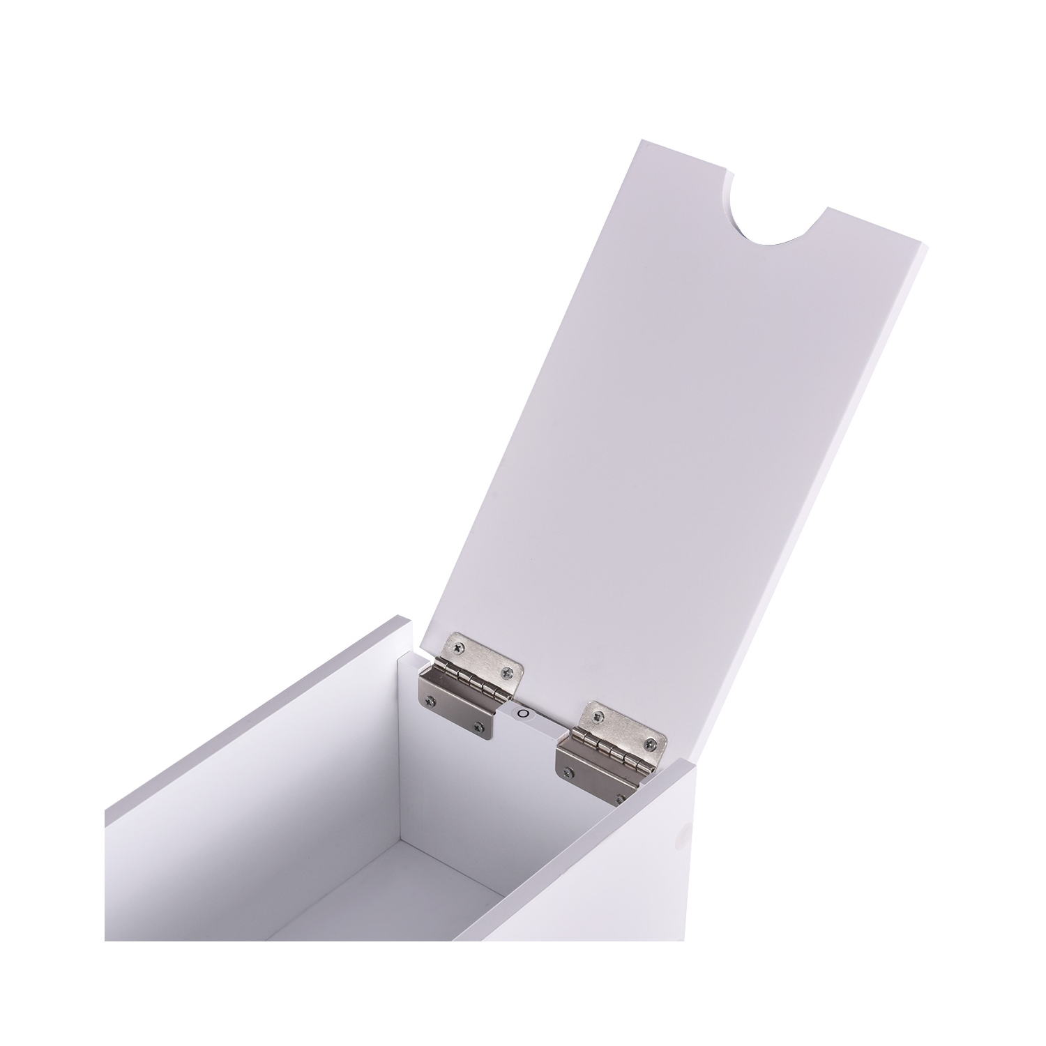 Meuble de rangement de TopBuy - Armoire de plancher de rangement en MDF pour mobilier de maison - Blanc