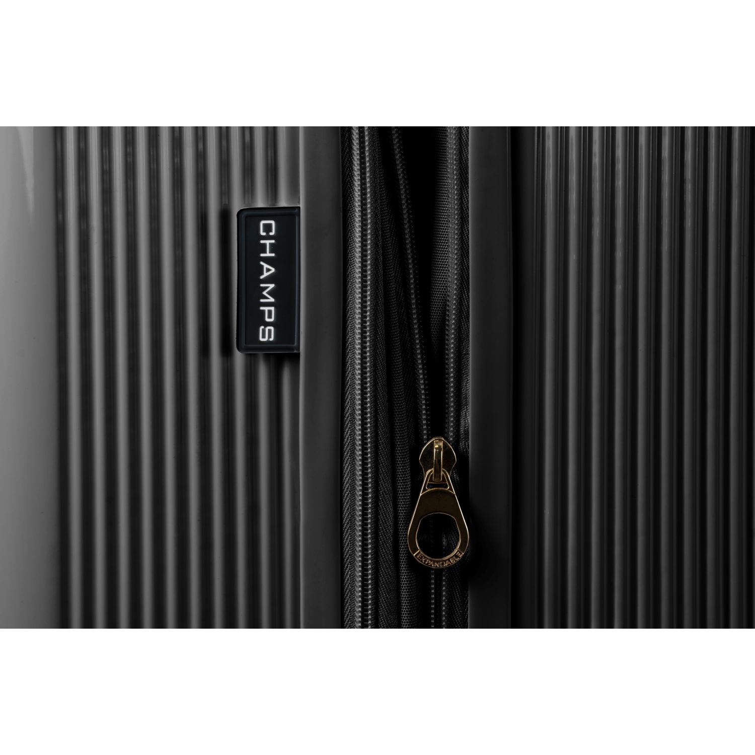 Champs Luxe Collection 3pc Expandable Hardside Luggage Set