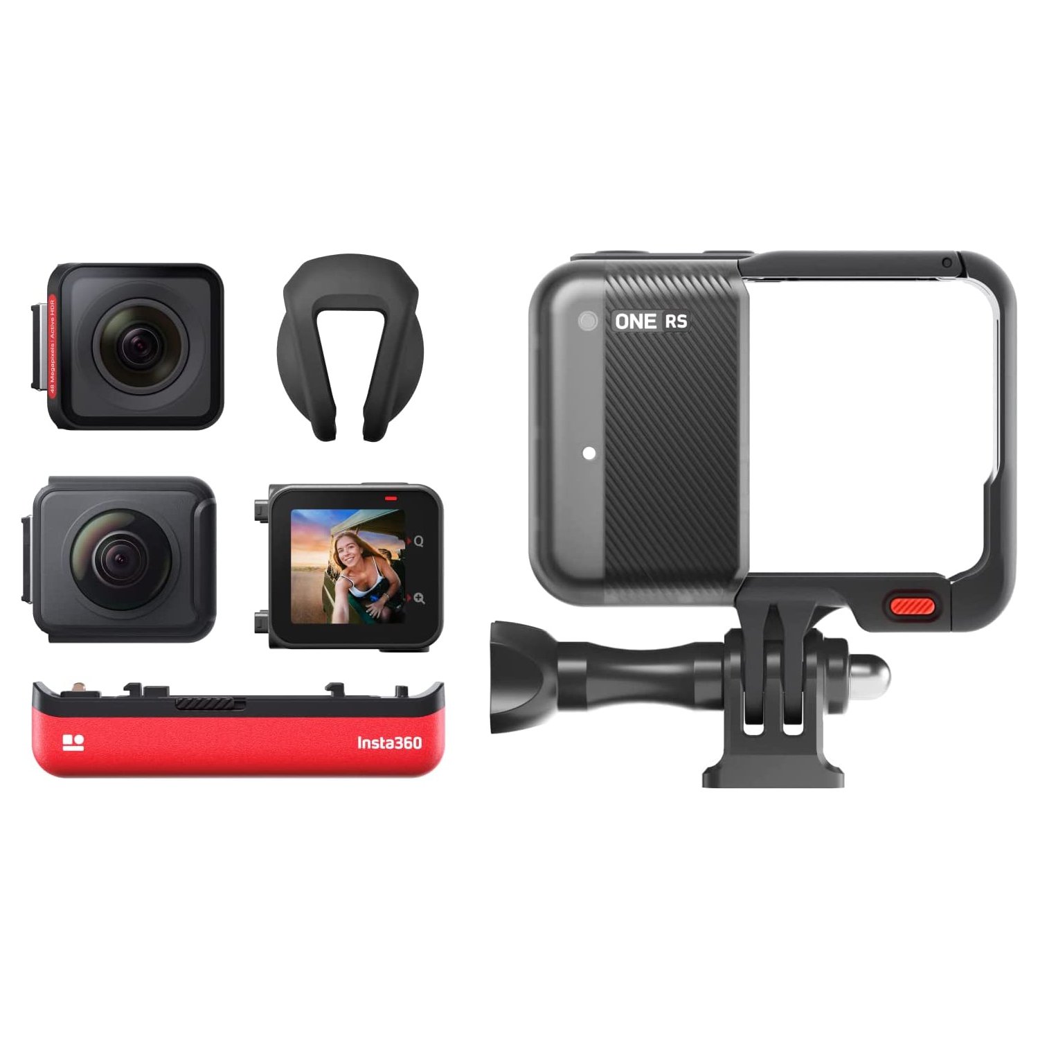 Open Box - Insta360 ONE RS Twin Edition – Waterproof 4K 60fps Action Camera