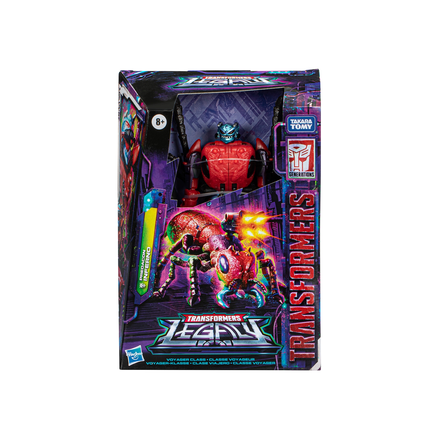 Transformers Generations Legacy 7 Inch Action Figure Voyager Class Wave 3 - Predacon Inferno