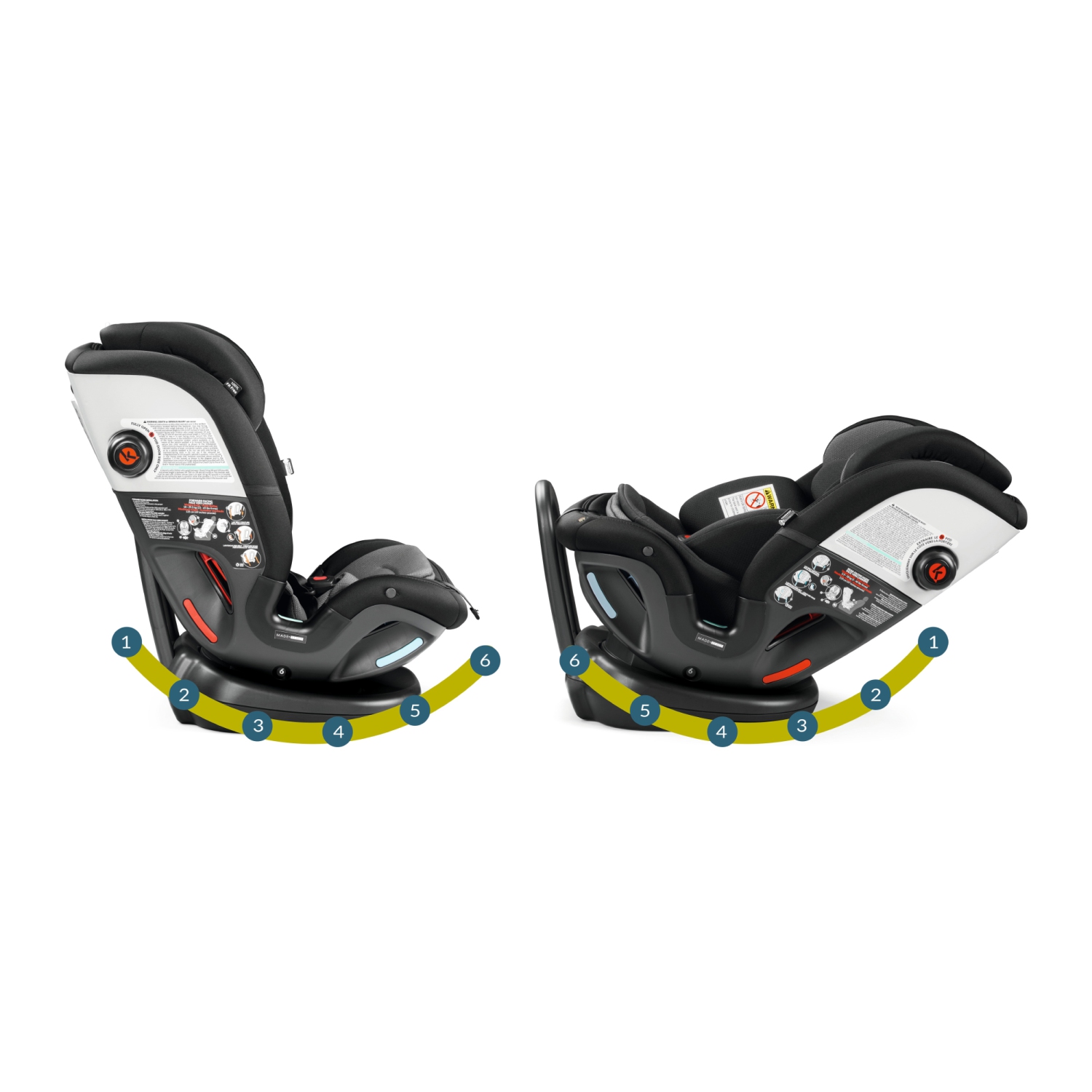 Peg Perego Primo Viaggio All-In-One Car Seat - Licorice