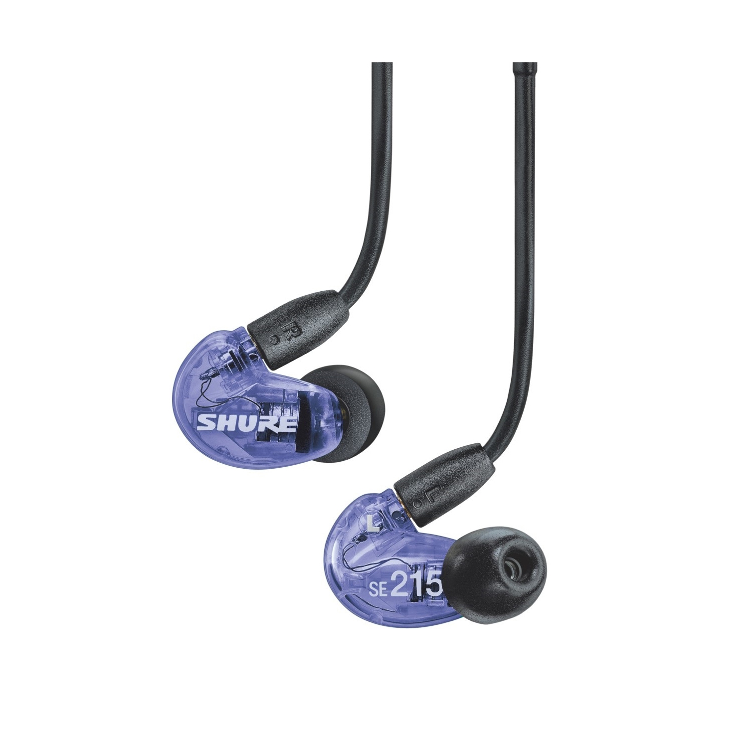 Shure SE215 - Professional Sound Isolating Earphones - Purple