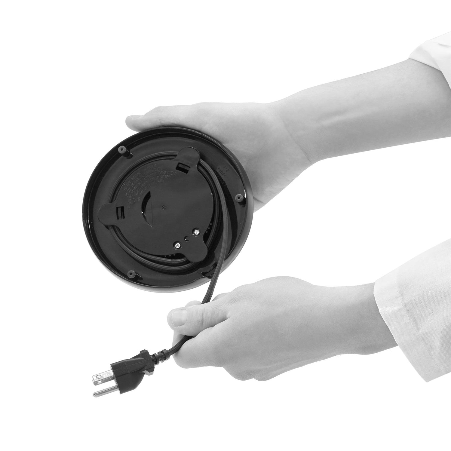 Bouilloire électrique en verre Starfrit avec commande de température variable - capacité 1,7&nbsp;L et puissance 1500&nbsp;W