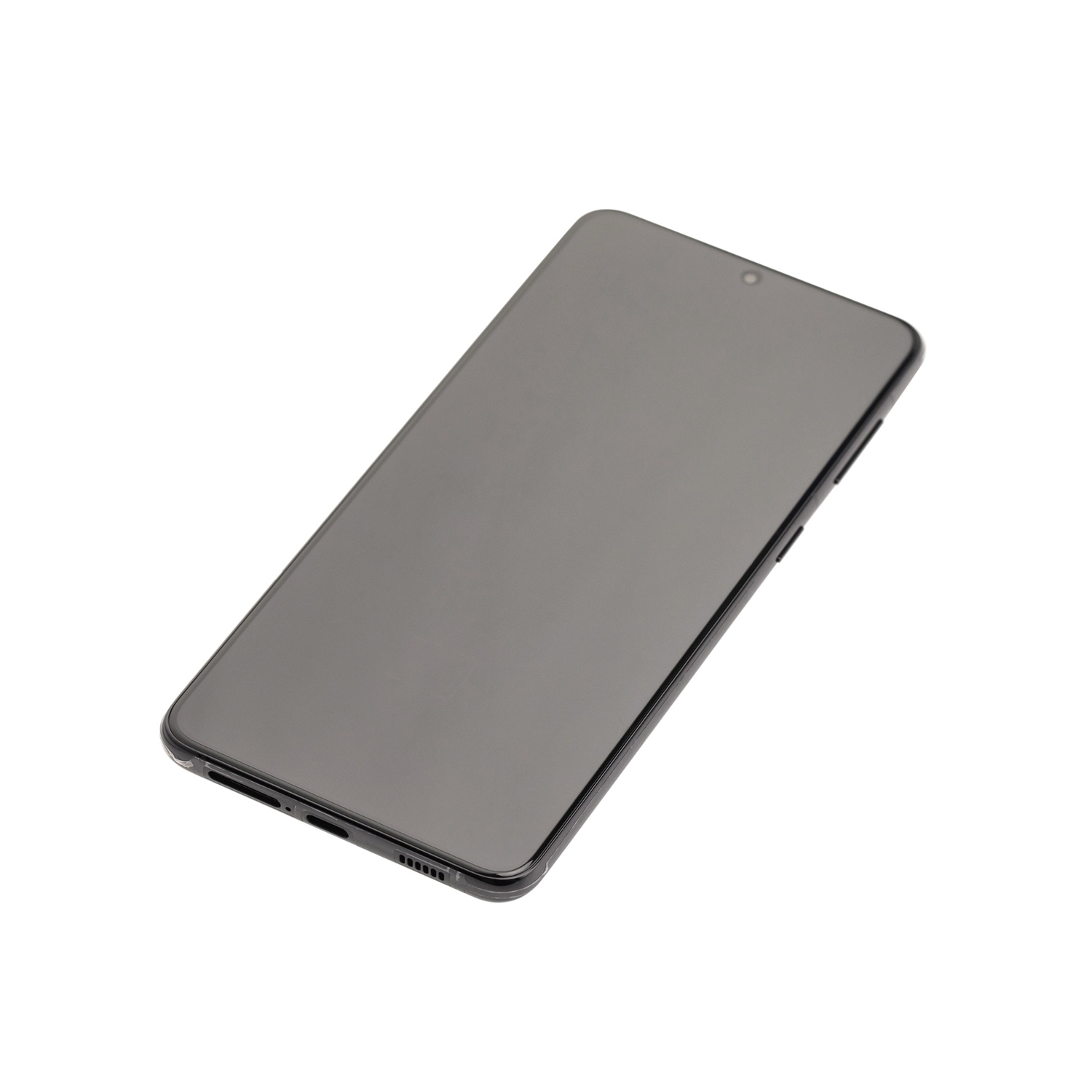 Remis à neuf – écran tactile DELO + cadre pour Samsung Galaxy S21+ plus 5G (SM-G996 W) – Noir fantôme