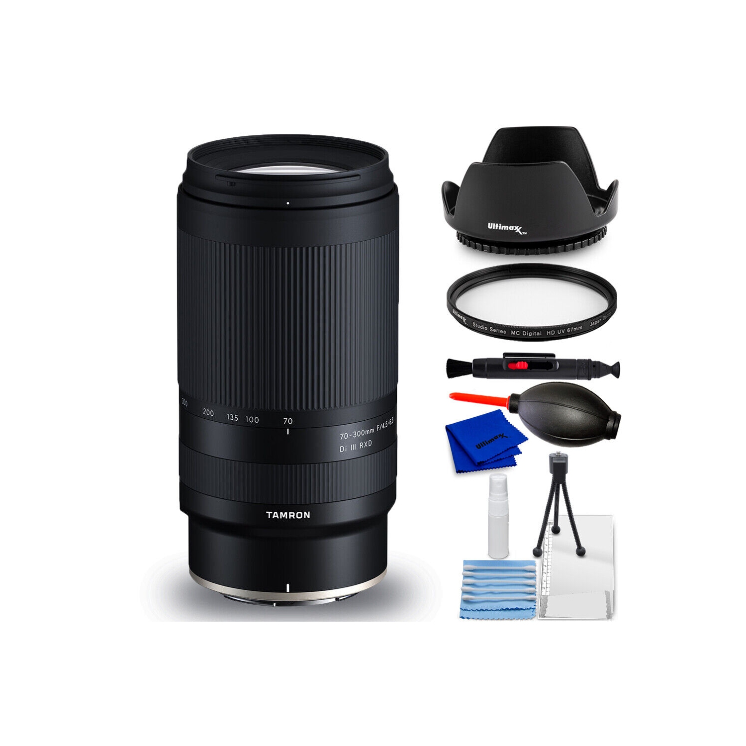 Objectif RXD 70-300&nbsp;mm f/4,5-6,3 Di III de Tamron pour appareil photo Z-7PC de Nikon