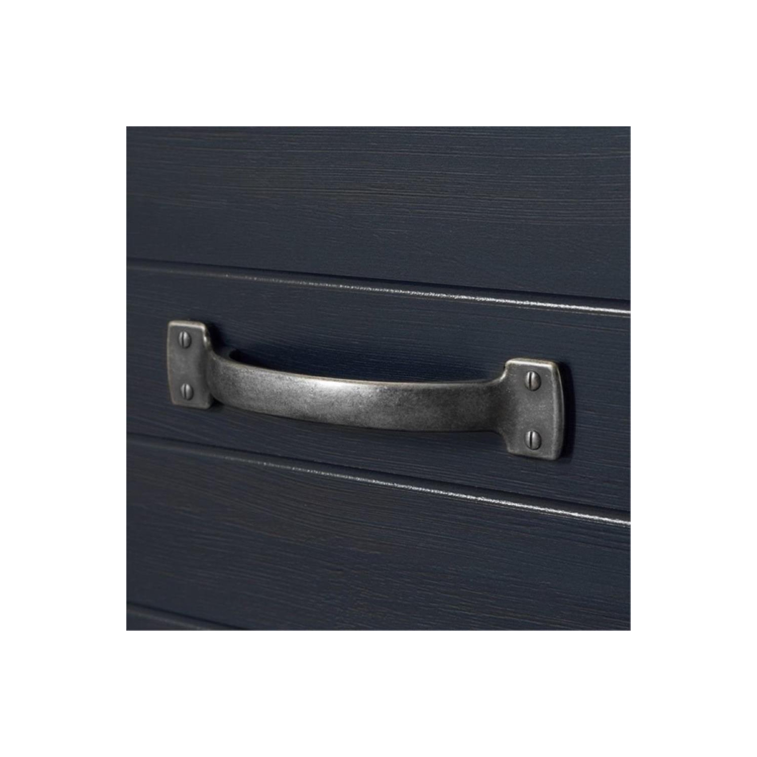 South Shore Ulysses Twin Mates Bed in Blueberry