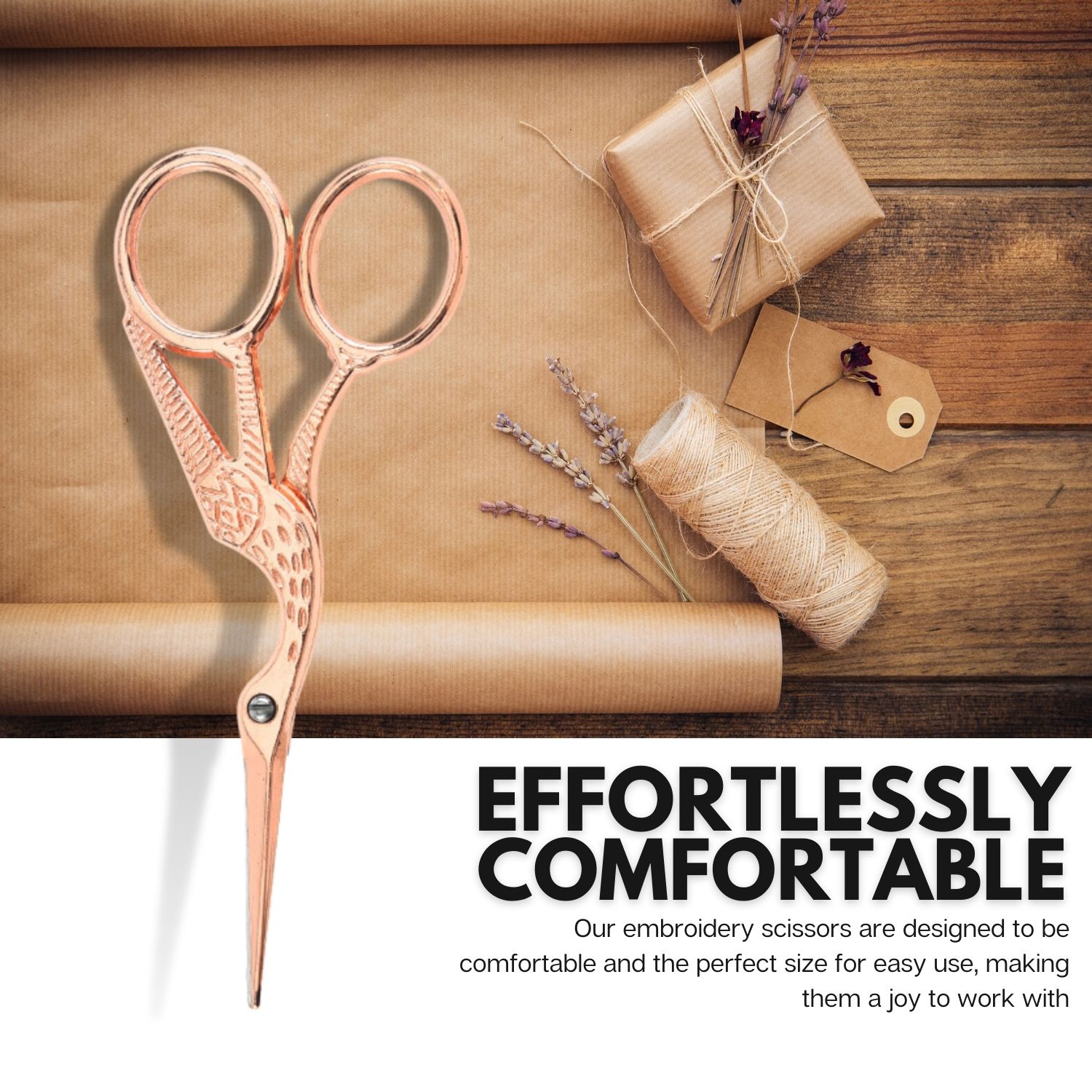 Arolly – 5.51 Ciseaux à broder de style rétro avec lames aiguisées, petites ciseaux de couture tout usage pour le travail d’art et d’aiguilles,