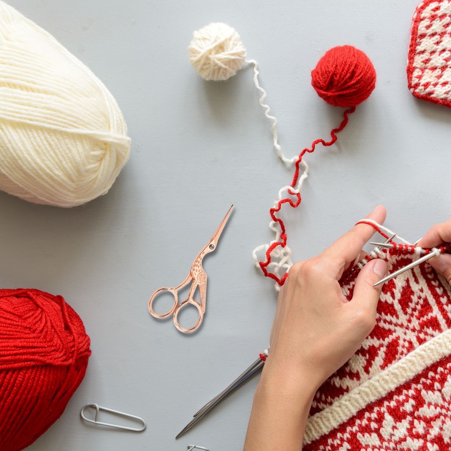 Arolly – 5.51 Ciseaux à broder de style rétro avec lames aiguisées, petites ciseaux de couture tout usage pour le travail d’art et d’aiguilles,