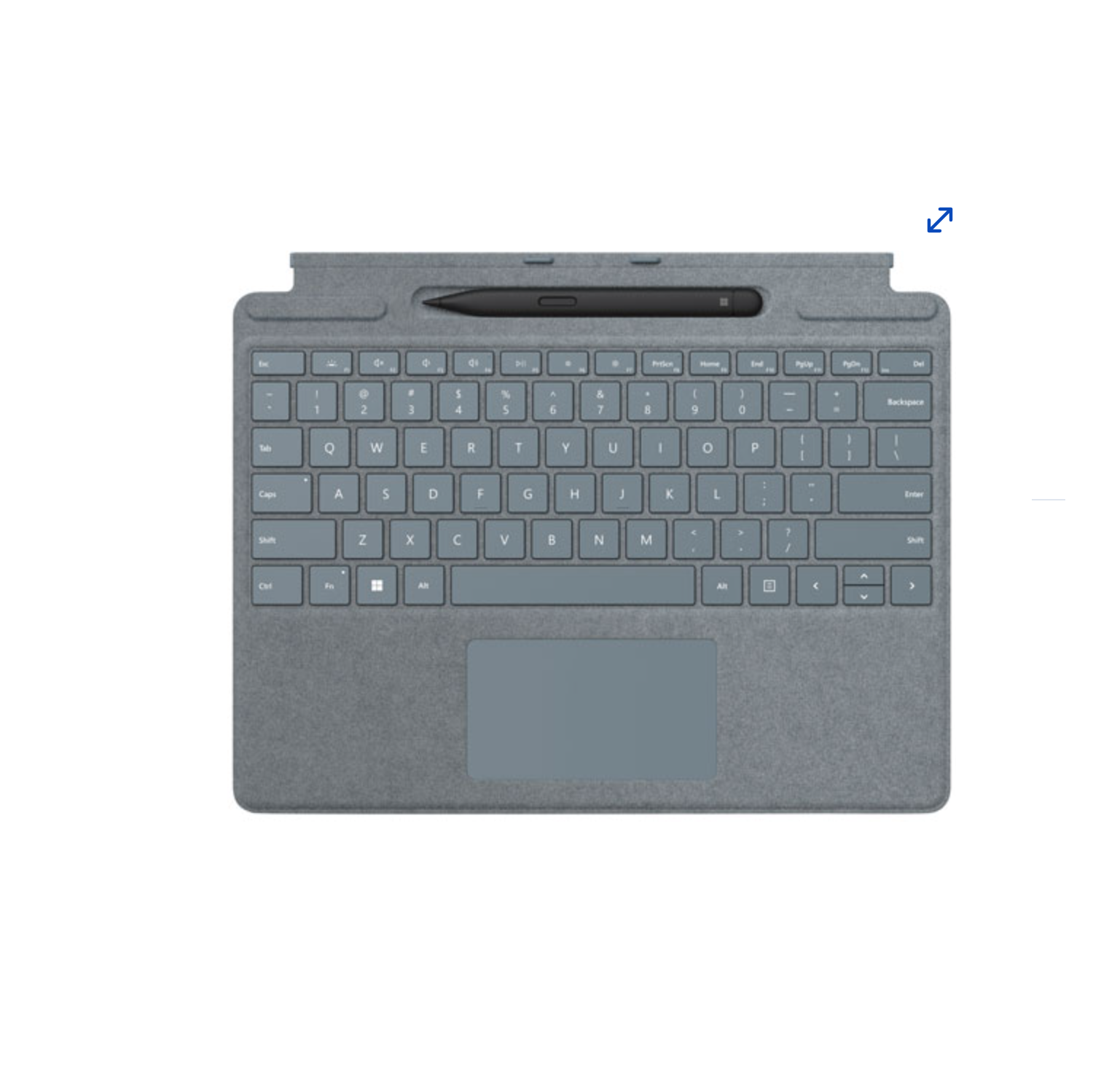 Open Box - Microsoft Surface Pro 8 & X Signature Keyboard with Surface Slim Pen 2 - Ice Blue - English