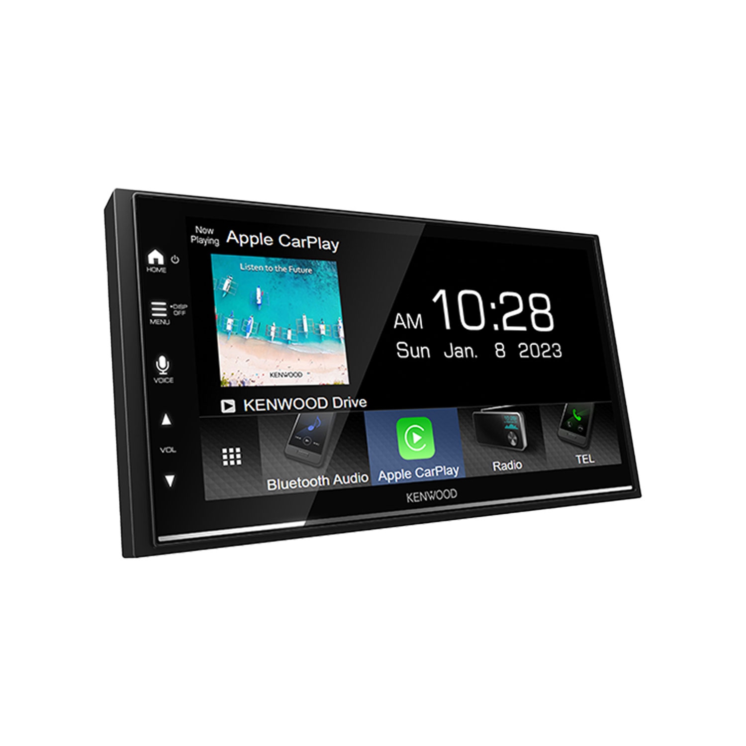 Kenwood – récepteur multimédia numérique de 6.8 po avec Bluetooth DX7709S avec EXcelon