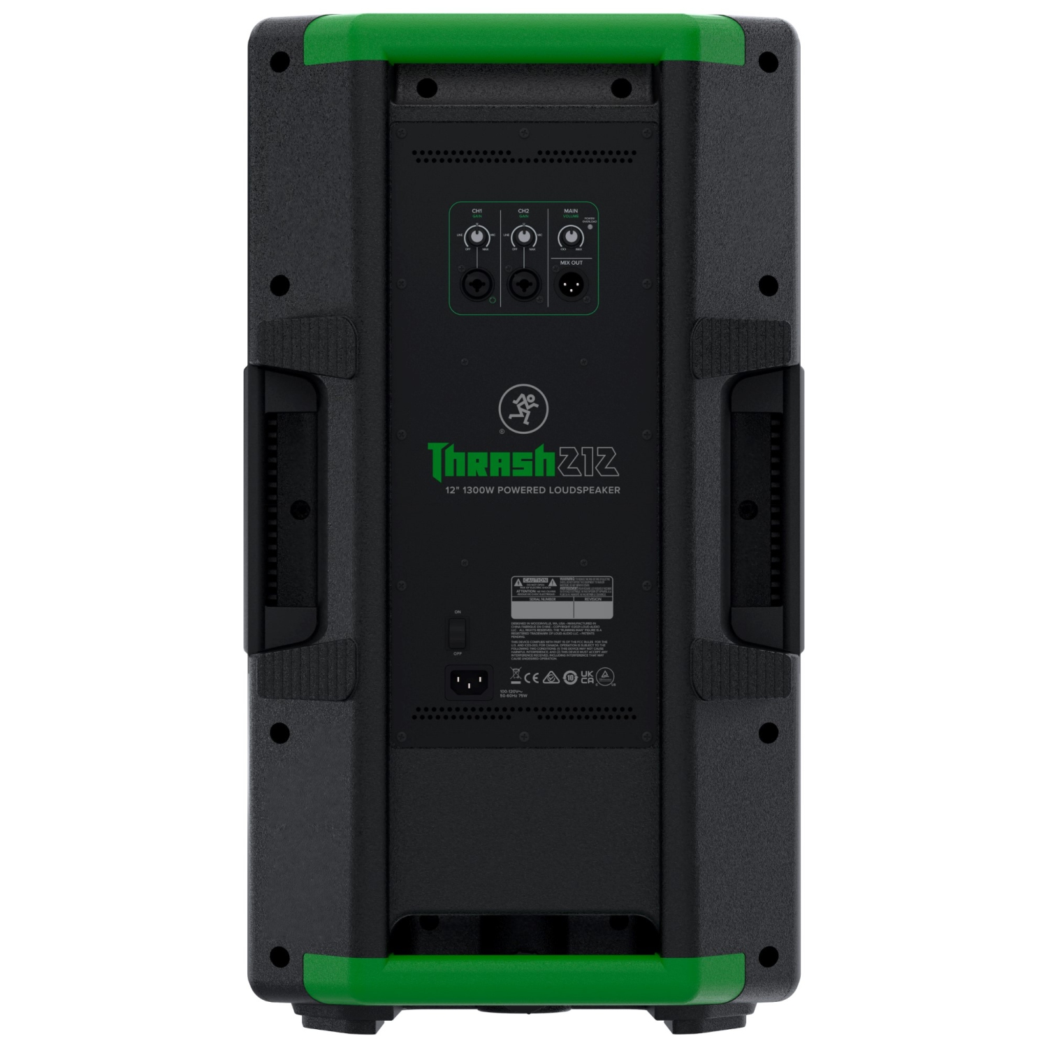 Haut-parleur amplifié 12 po de 1300 W Thrash 212 de Mackie