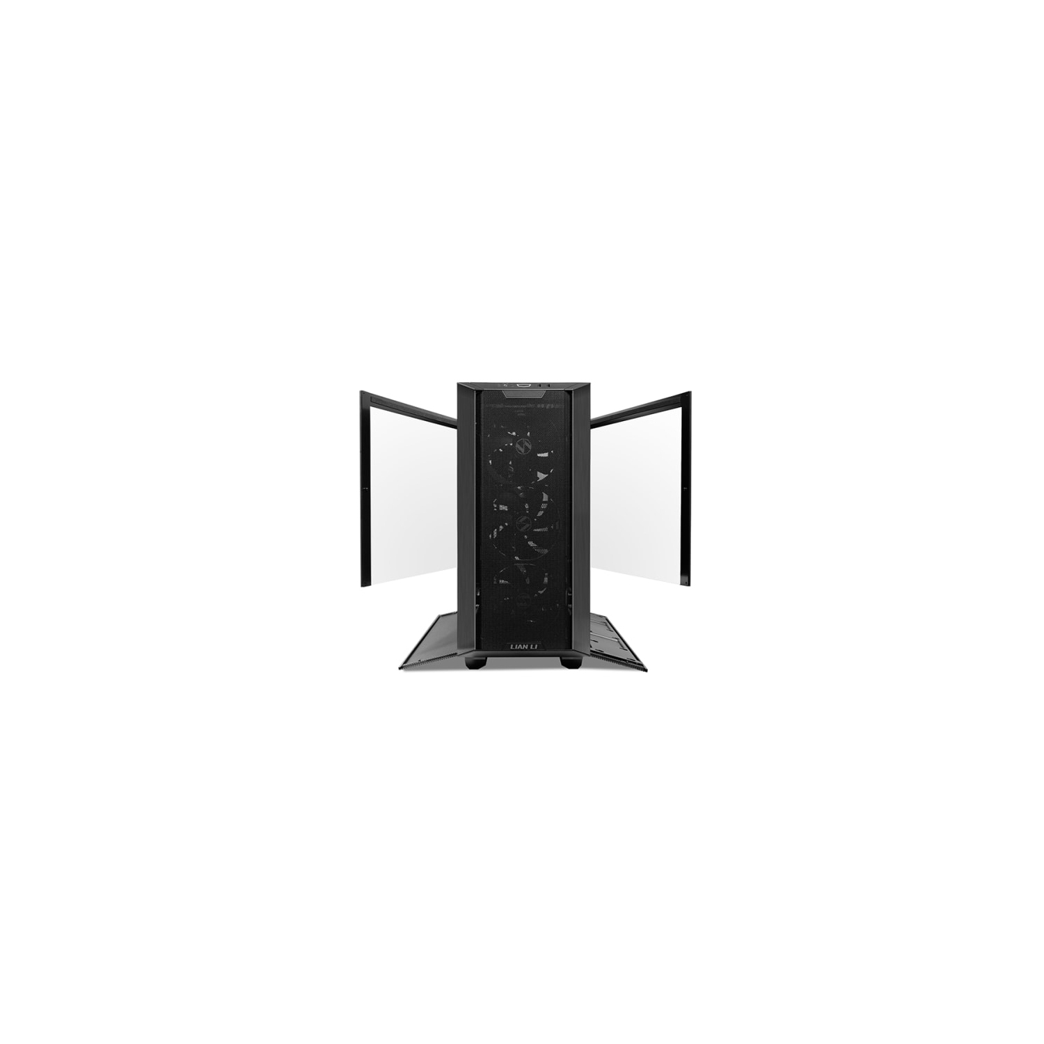 Lian-Li USB 3.1 Tempered Glass E-ATX Mid Tower Black PC Case (LANCOOL 3-X BLACK)