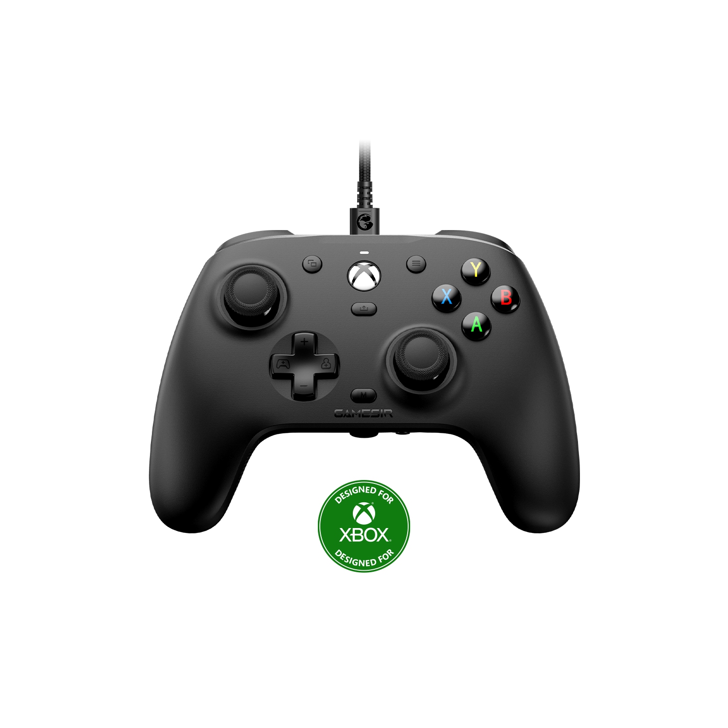 GameSir G7 Wired Controller for Xbox Series X|S, Xbox One and Windows 10/11 - Black - with Swappable White Faceplate