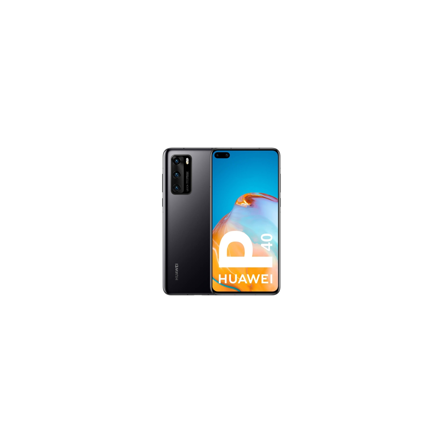 Refurbished (Good) - Huawei P40 128GB Smartphone - Black - Unlocked