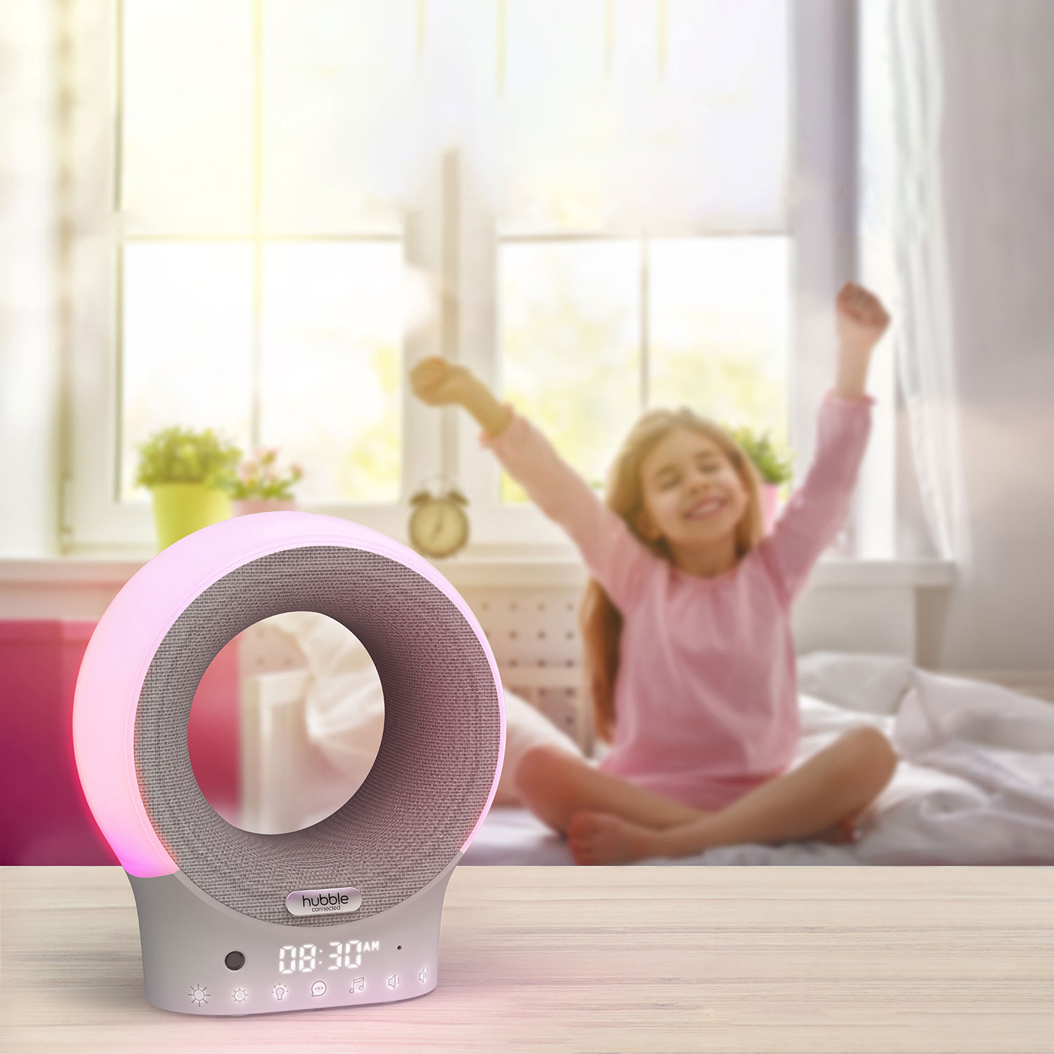 Interphone de surveillance audio apaisant Eclipse+ de Hubble (HCSECLPX-CA)