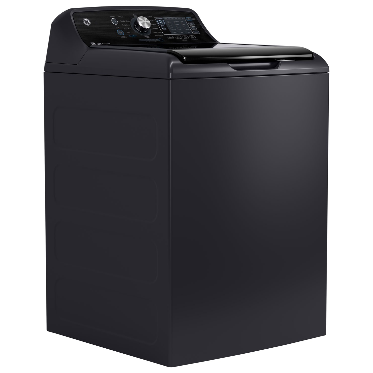 GE 5.3 Cu. Ft. High Efficiency Top Load Washer - Diamond Grey