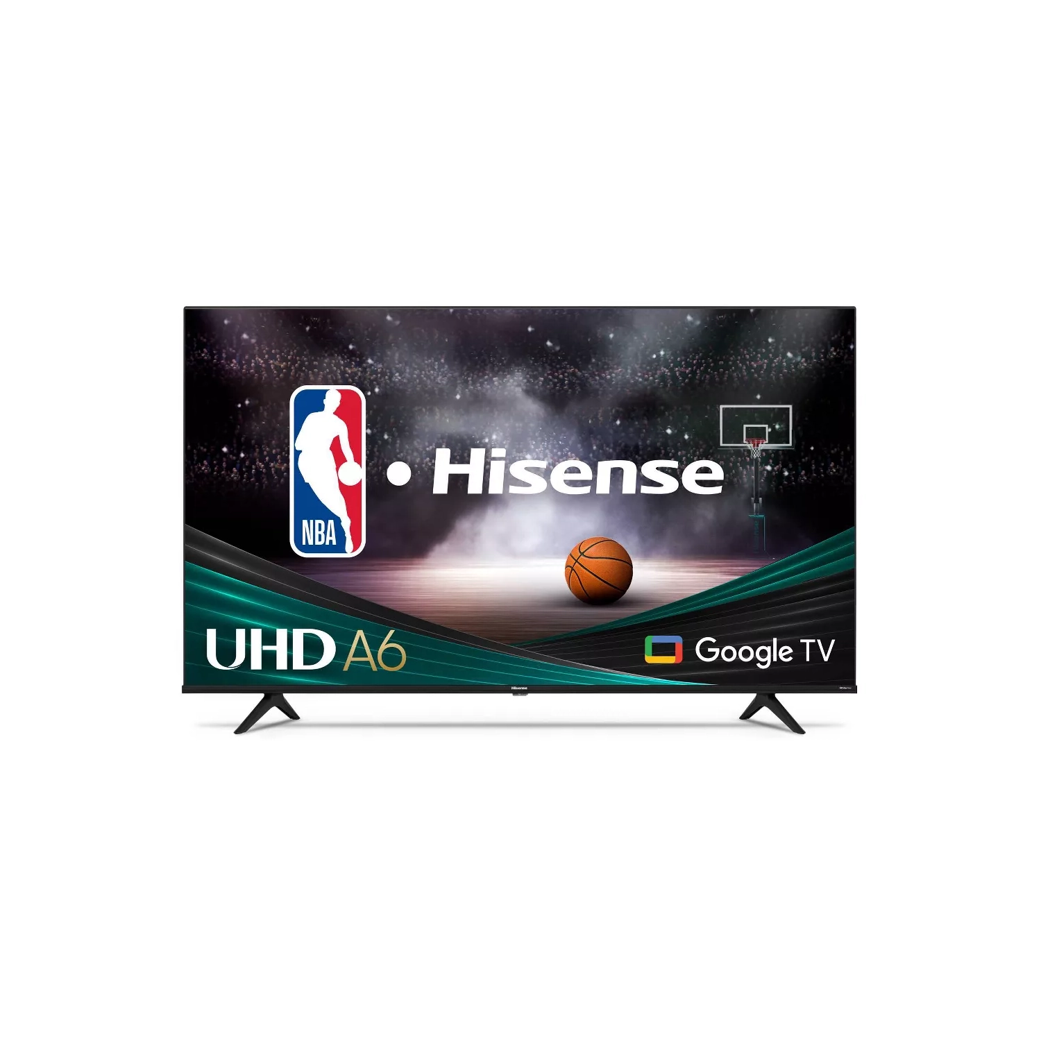 Hisense A6 Series 55-Inch Class 4K UHD Smart Google TV with Voice Remote, Dolby Vision HDR, DTS Virtual X, Sports & Game Modes, Chromecast Built-in (55A6H, 2022 New Model) Black